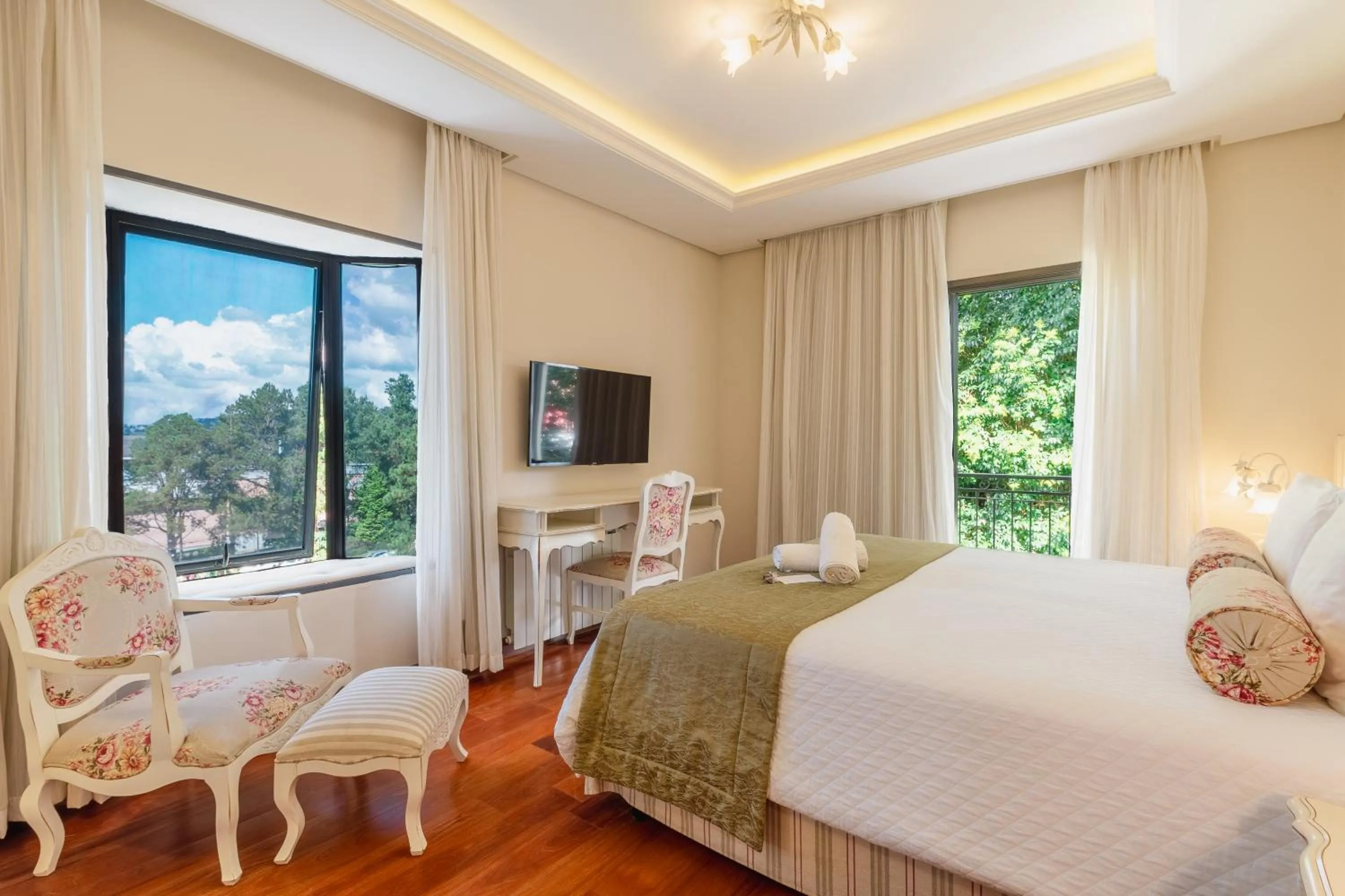 Bed in Pousada D'Biagy Premium