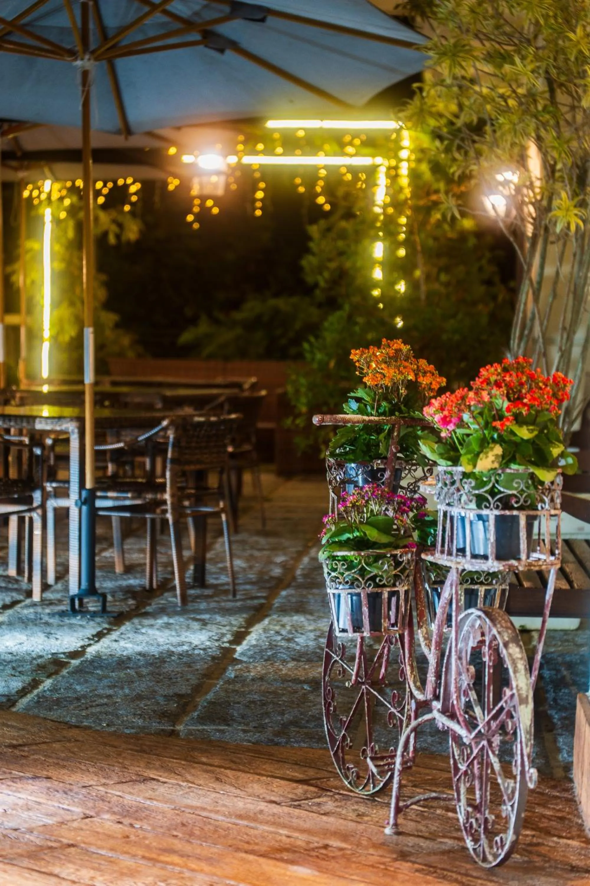 Balcony/Terrace in Pousada D'Biagy Premium