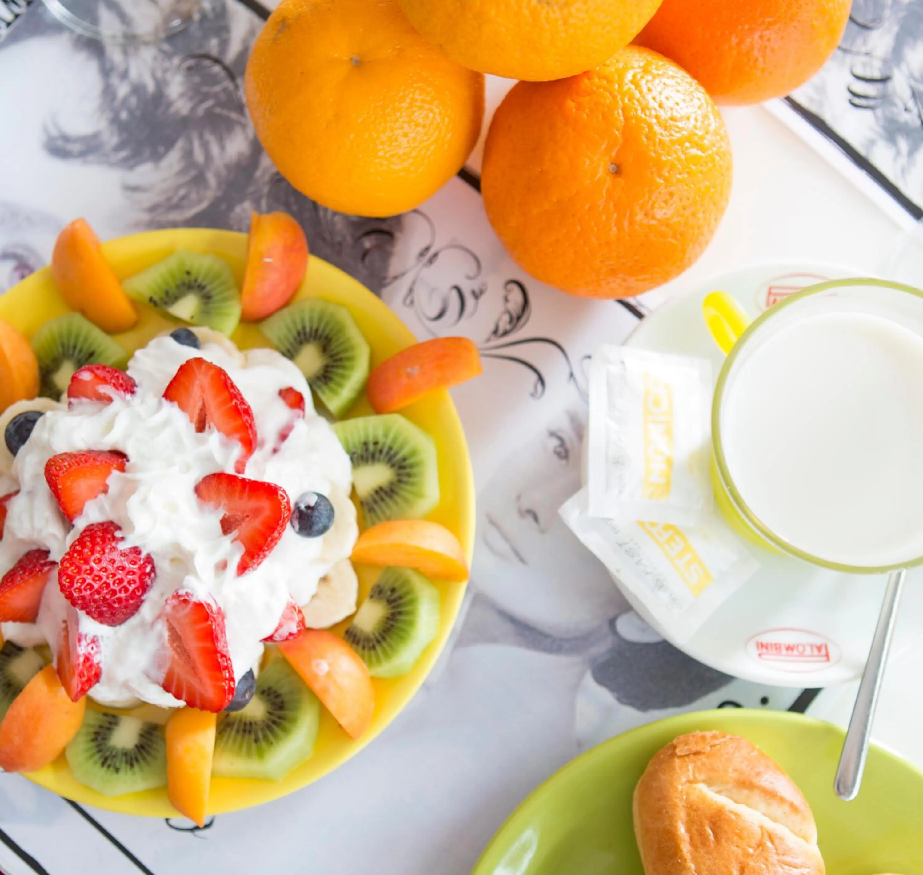 Food and drinks in B&B The Divine