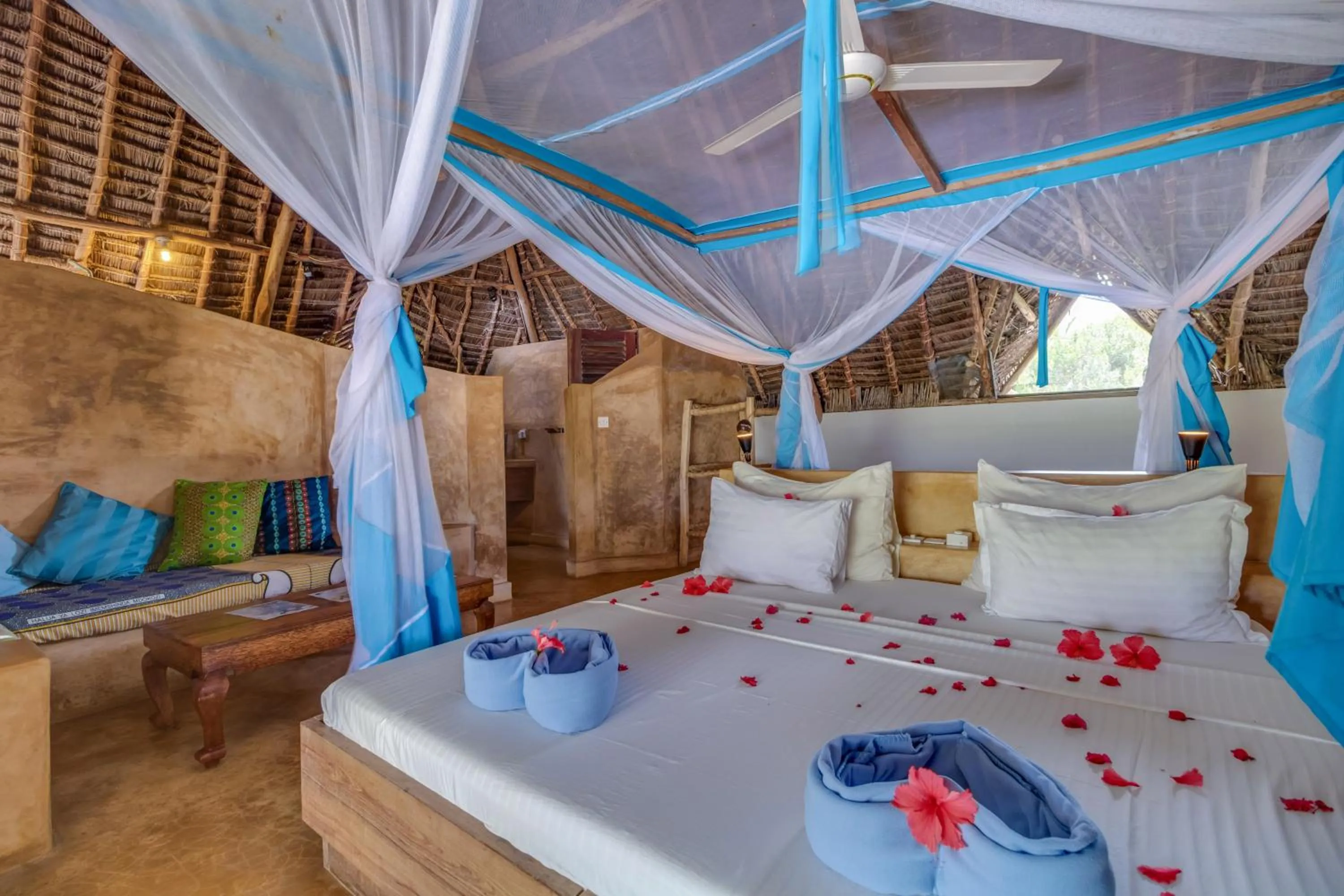 Bed in SeVi Boutique Hotel