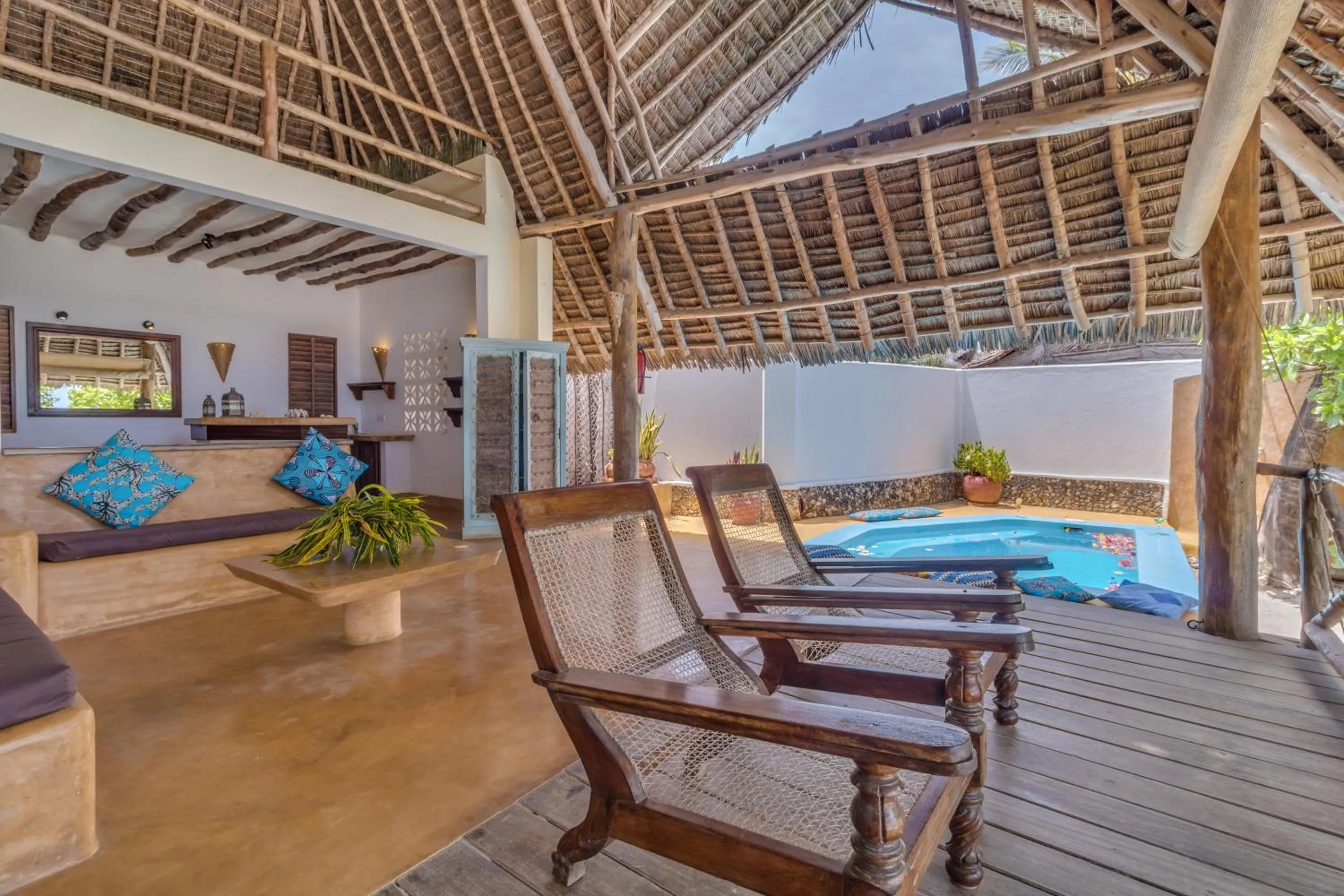 Patio in SeVi Boutique Hotel