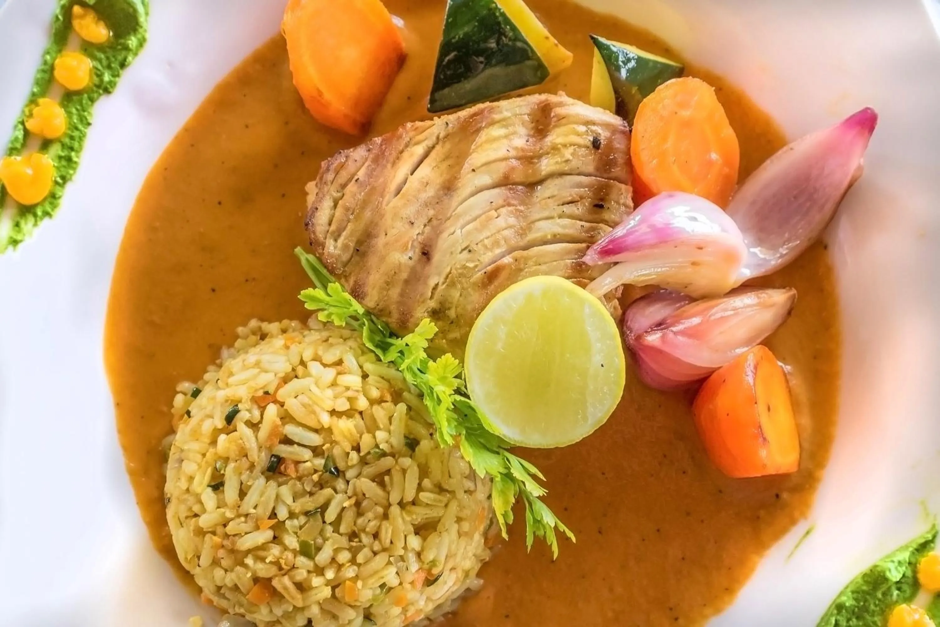 Food close-up in SeVi Boutique Hotel