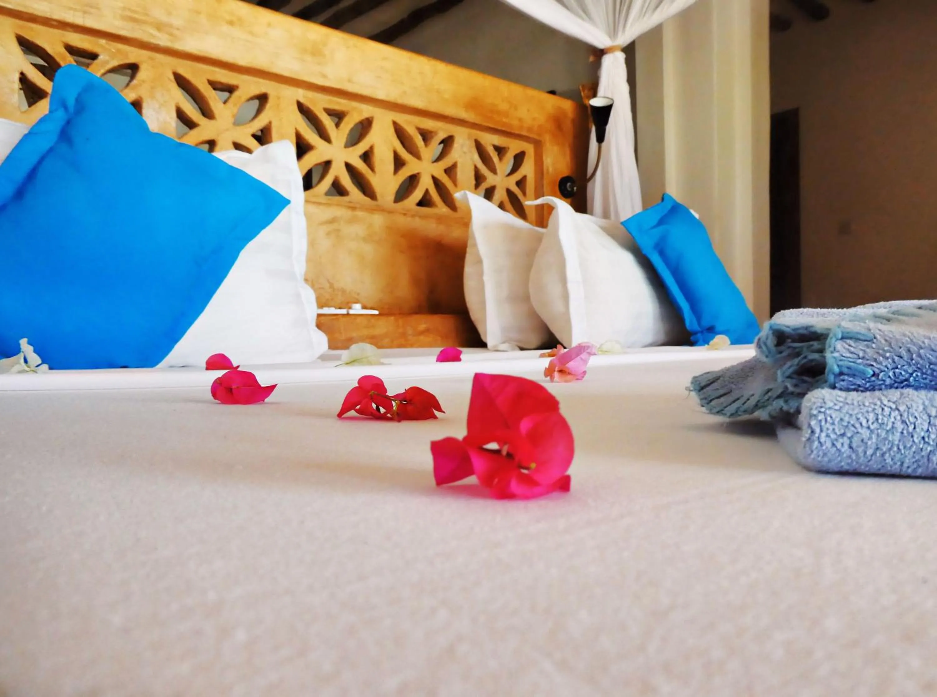 Bed in SeVi Boutique Hotel