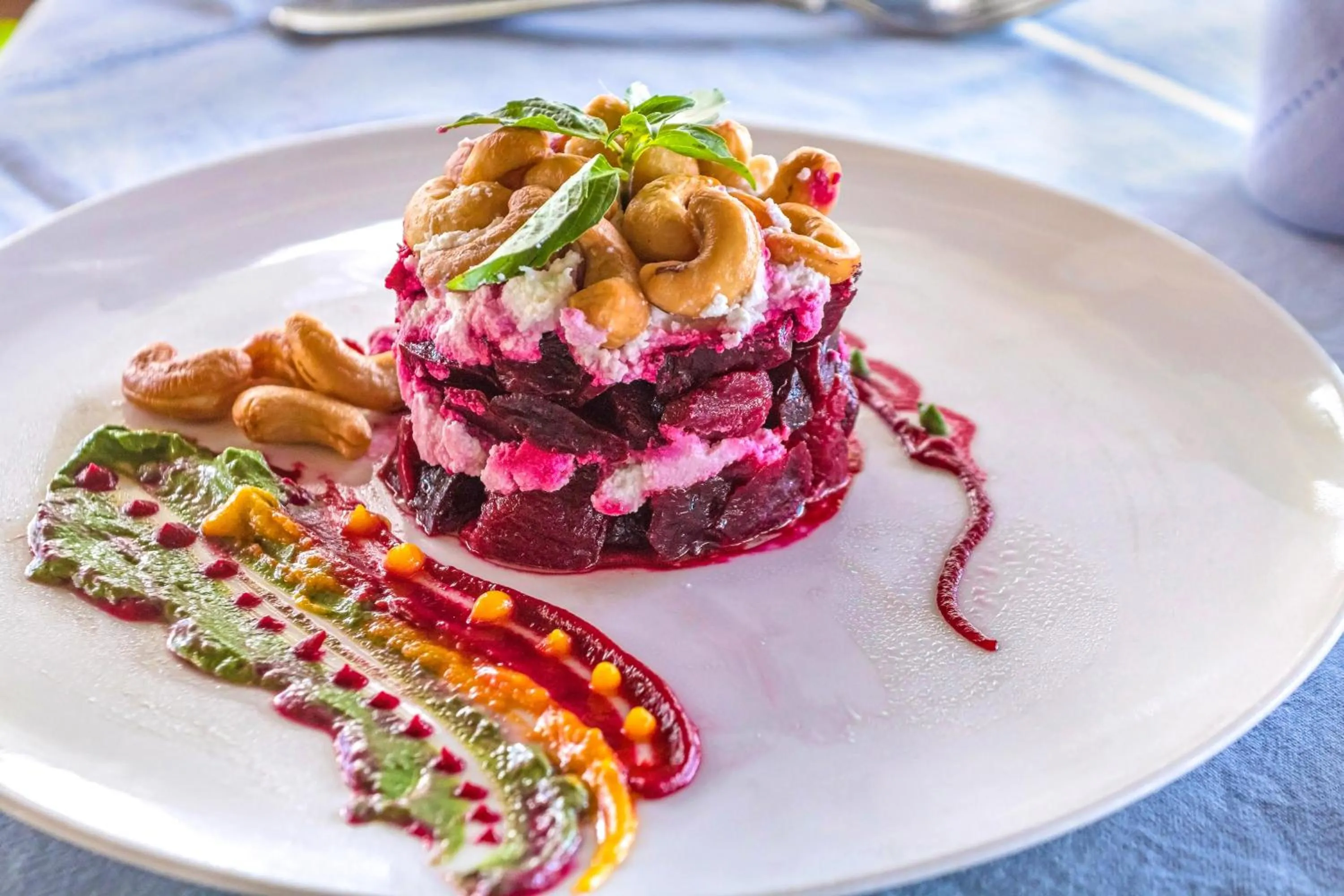 Food close-up in SeVi Boutique Hotel