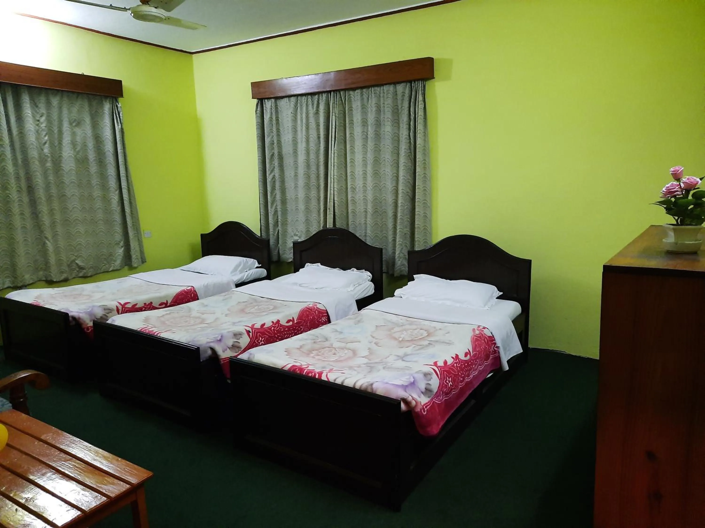 Bed in New Pokhara Lodge - Pokhara Lakeside