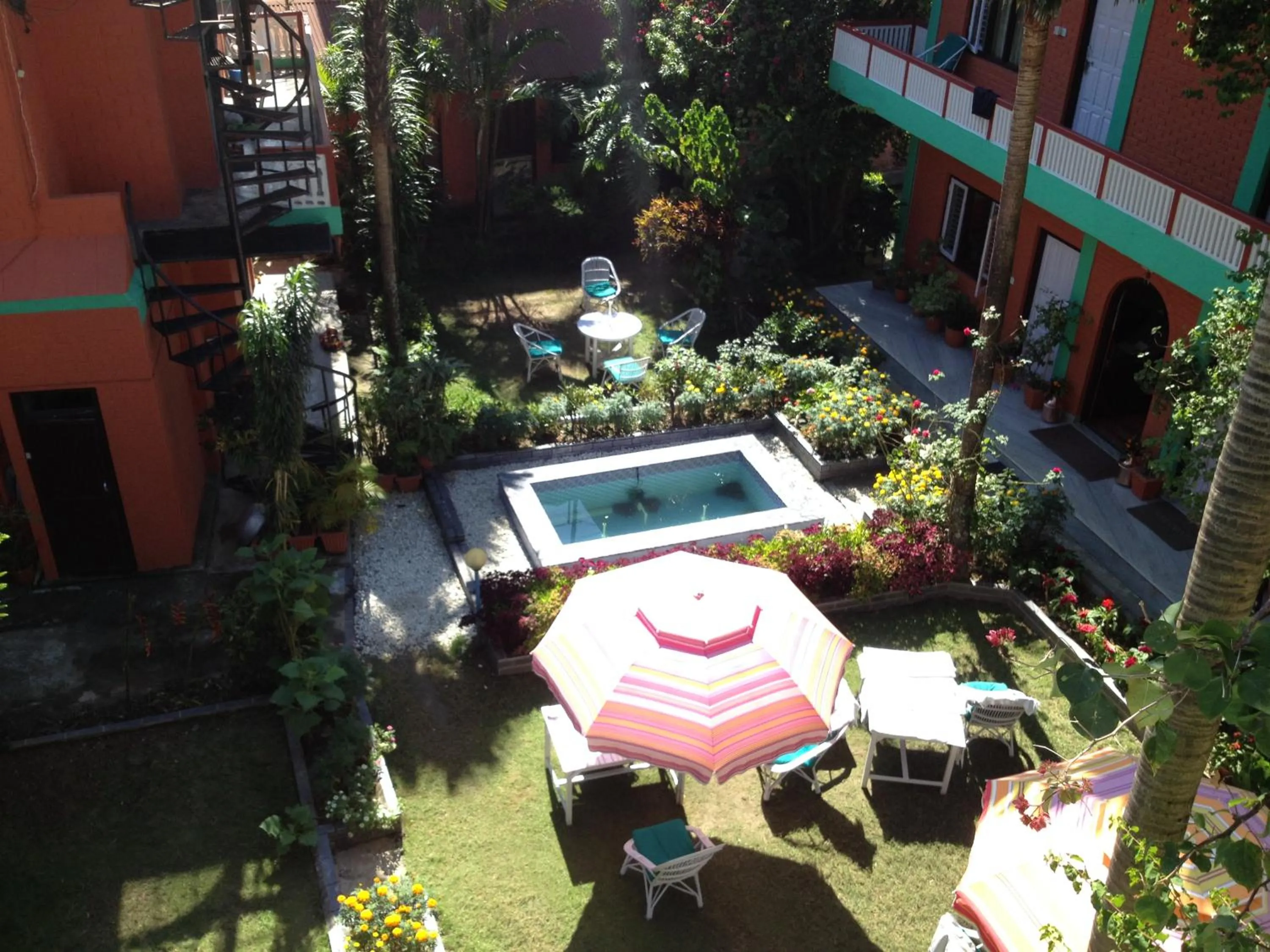 Bird's eye view in New Pokhara Lodge - Pokhara Lakeside