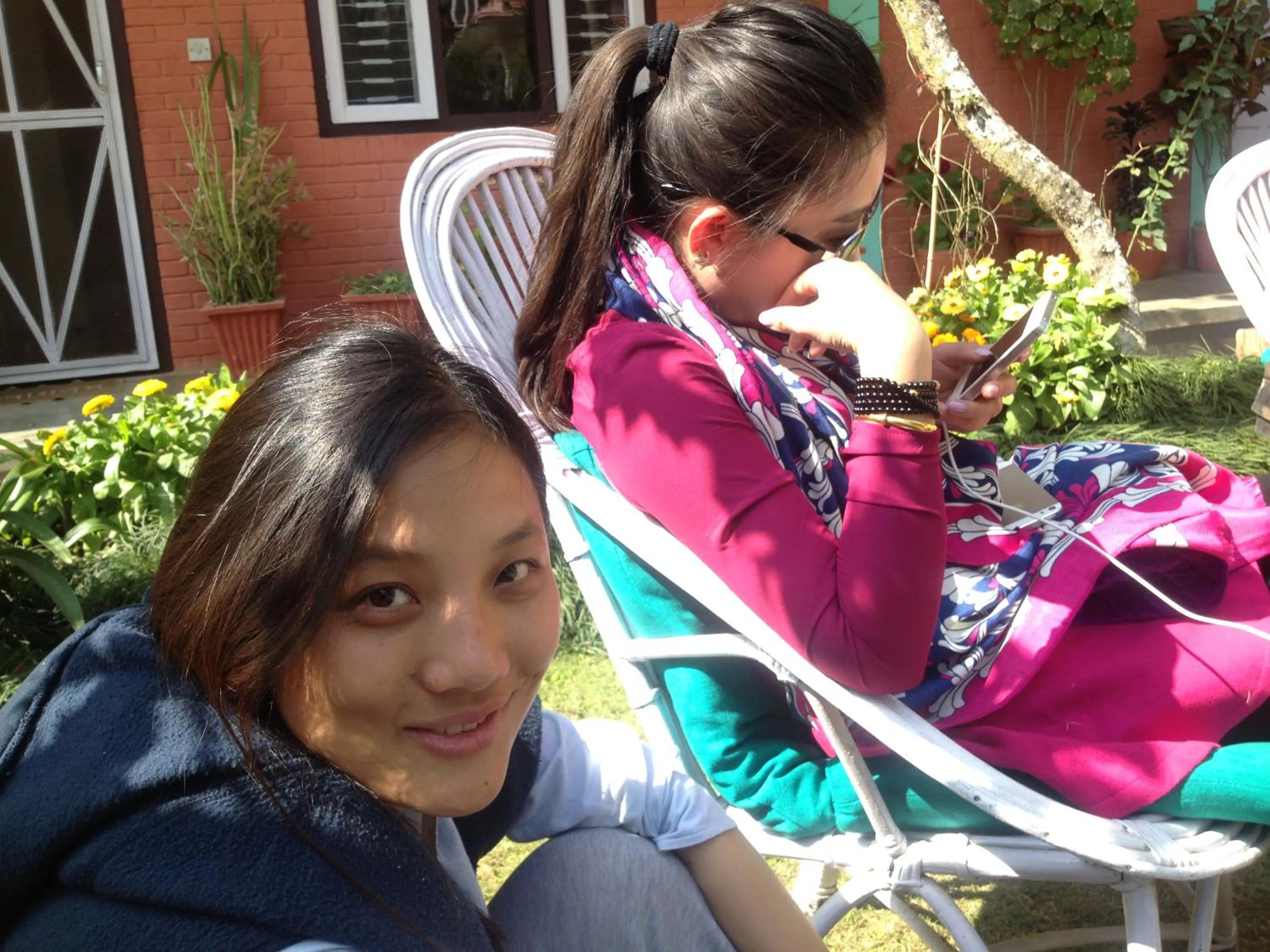 older children in New Pokhara Lodge - Pokhara Lakeside