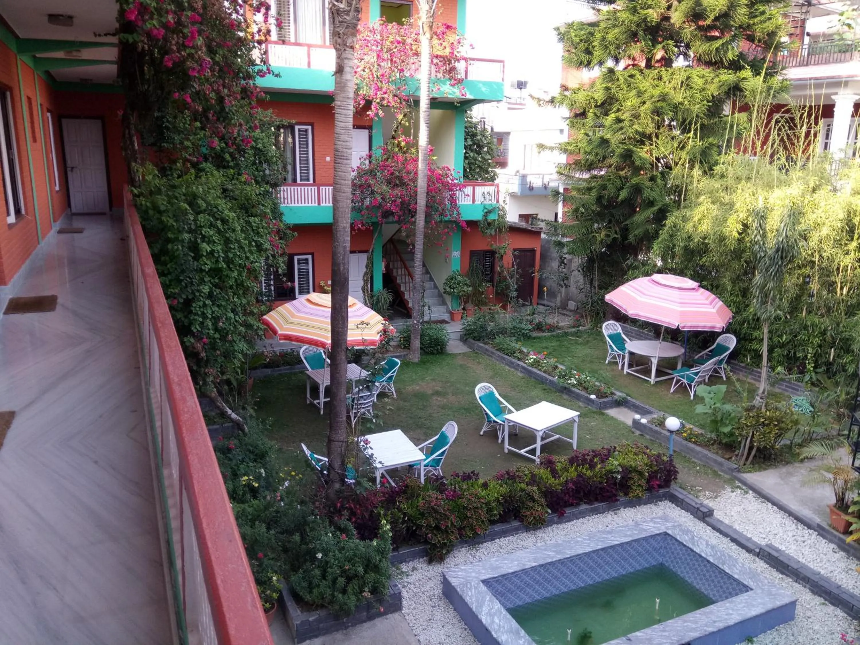 Property building in New Pokhara Lodge - Pokhara Lakeside