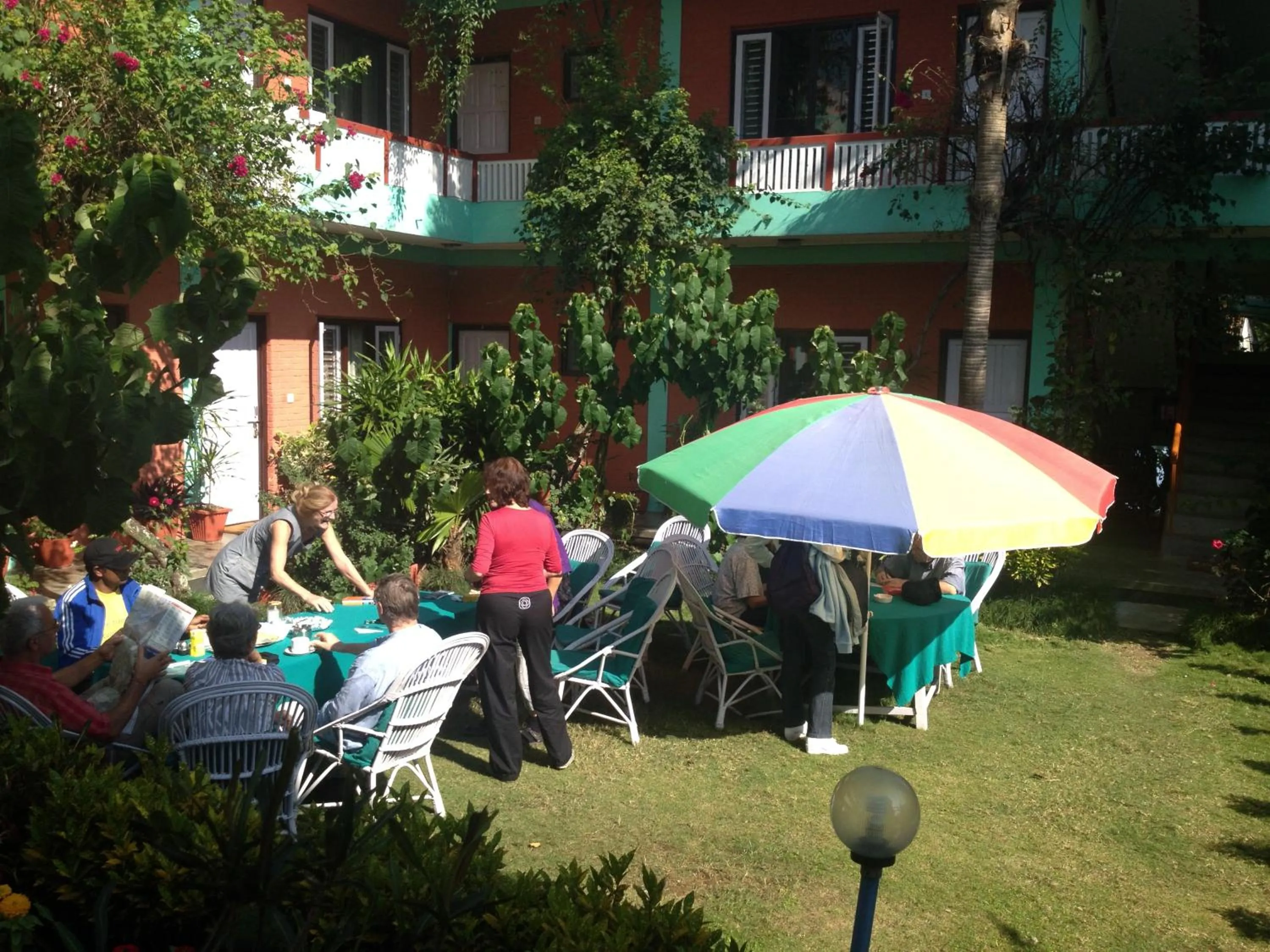 Property building in New Pokhara Lodge - Pokhara Lakeside