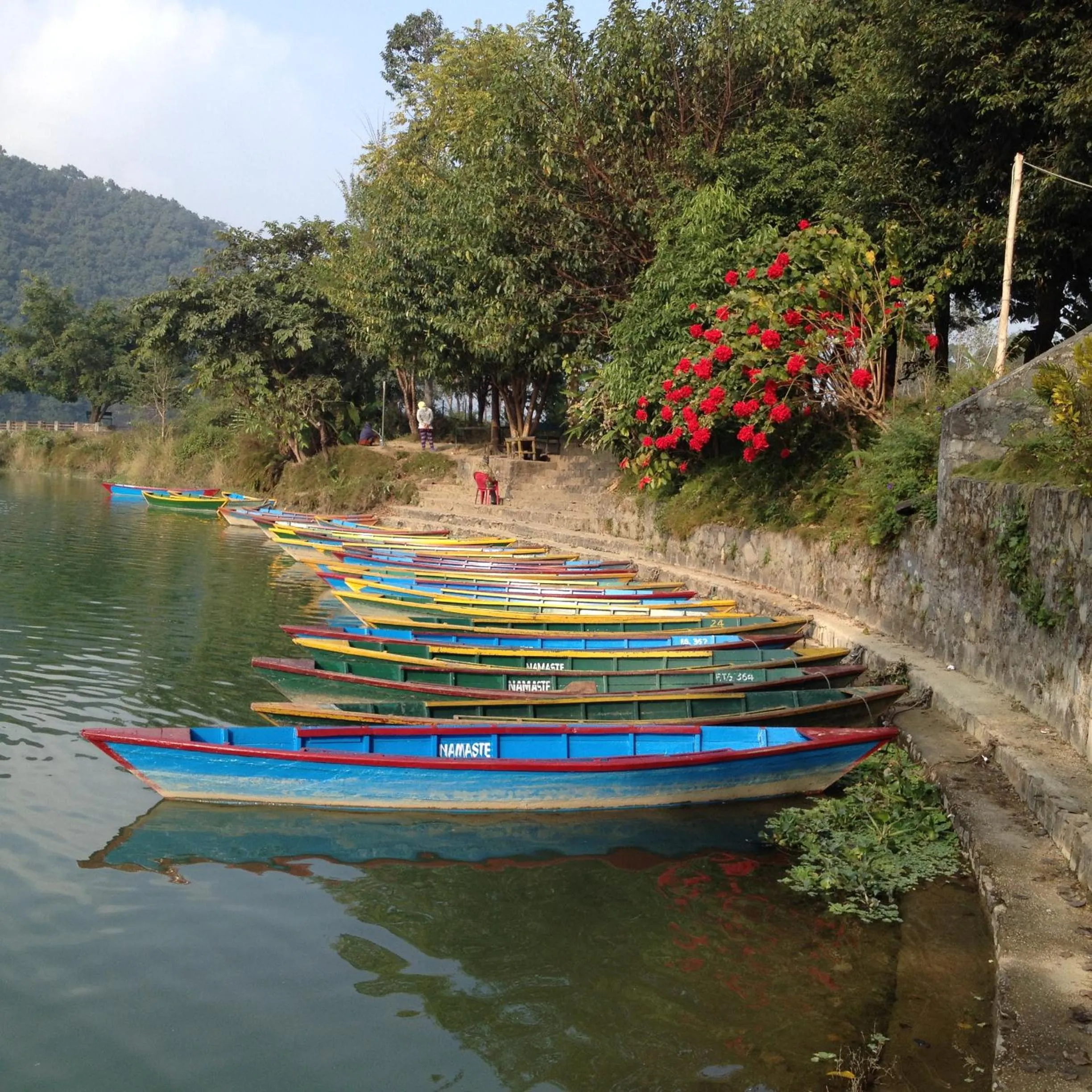 Canoeing in New Pokhara Lodge - Pokhara Lakeside