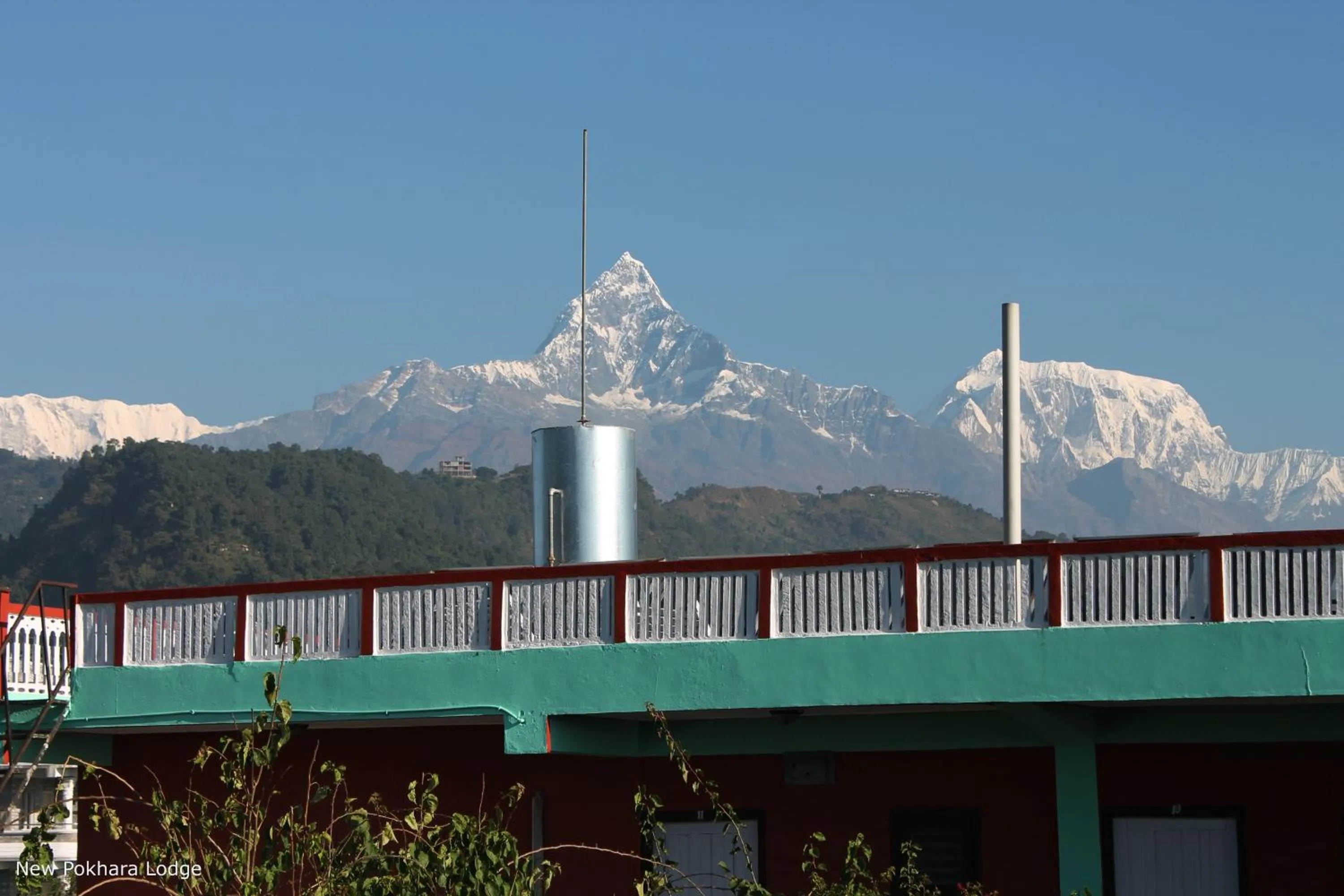 View (from property/room) in New Pokhara Lodge - Pokhara Lakeside