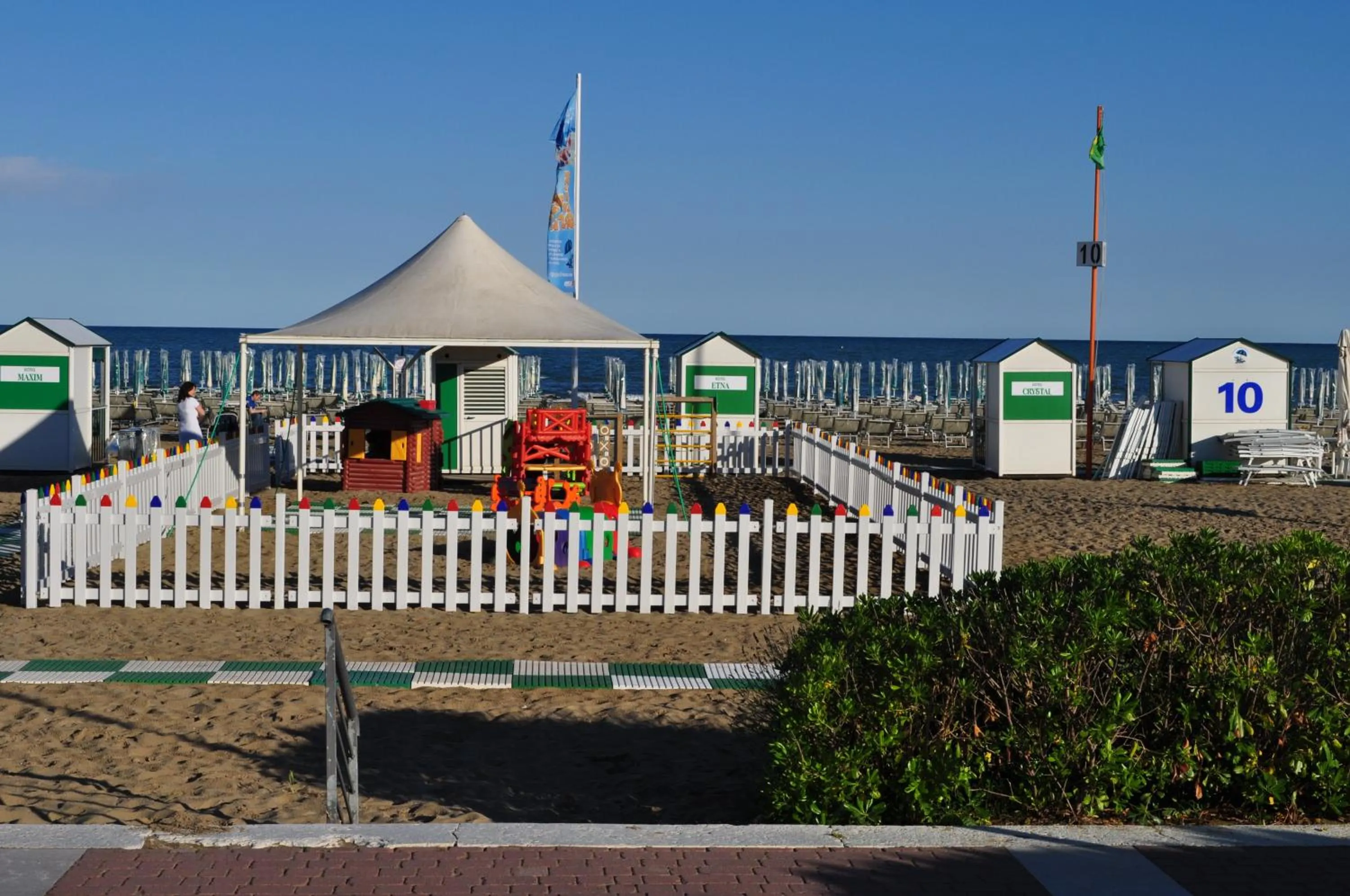 Children play ground in Hotel Etna