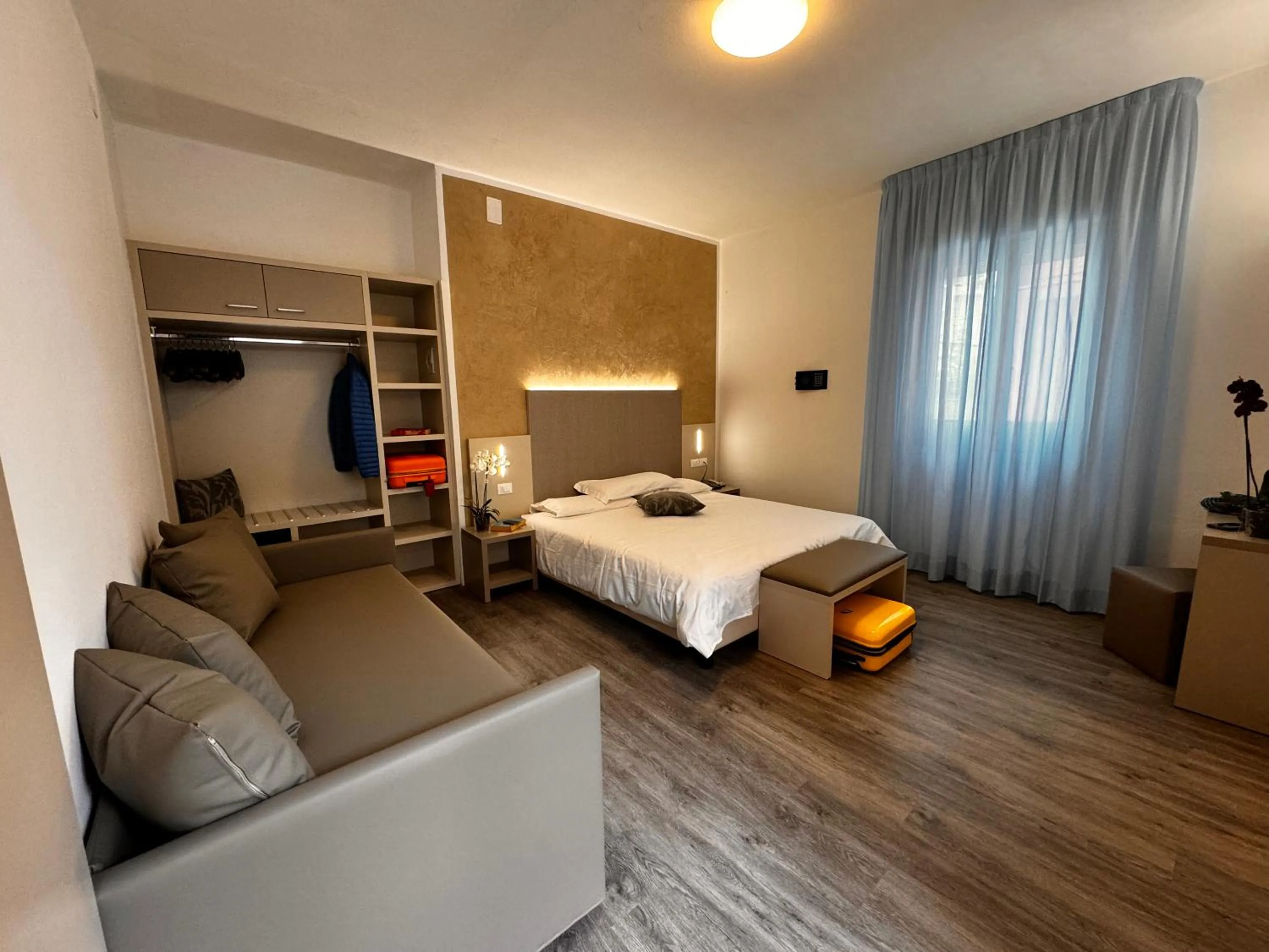 Bedroom, Bed in Hotel Etna