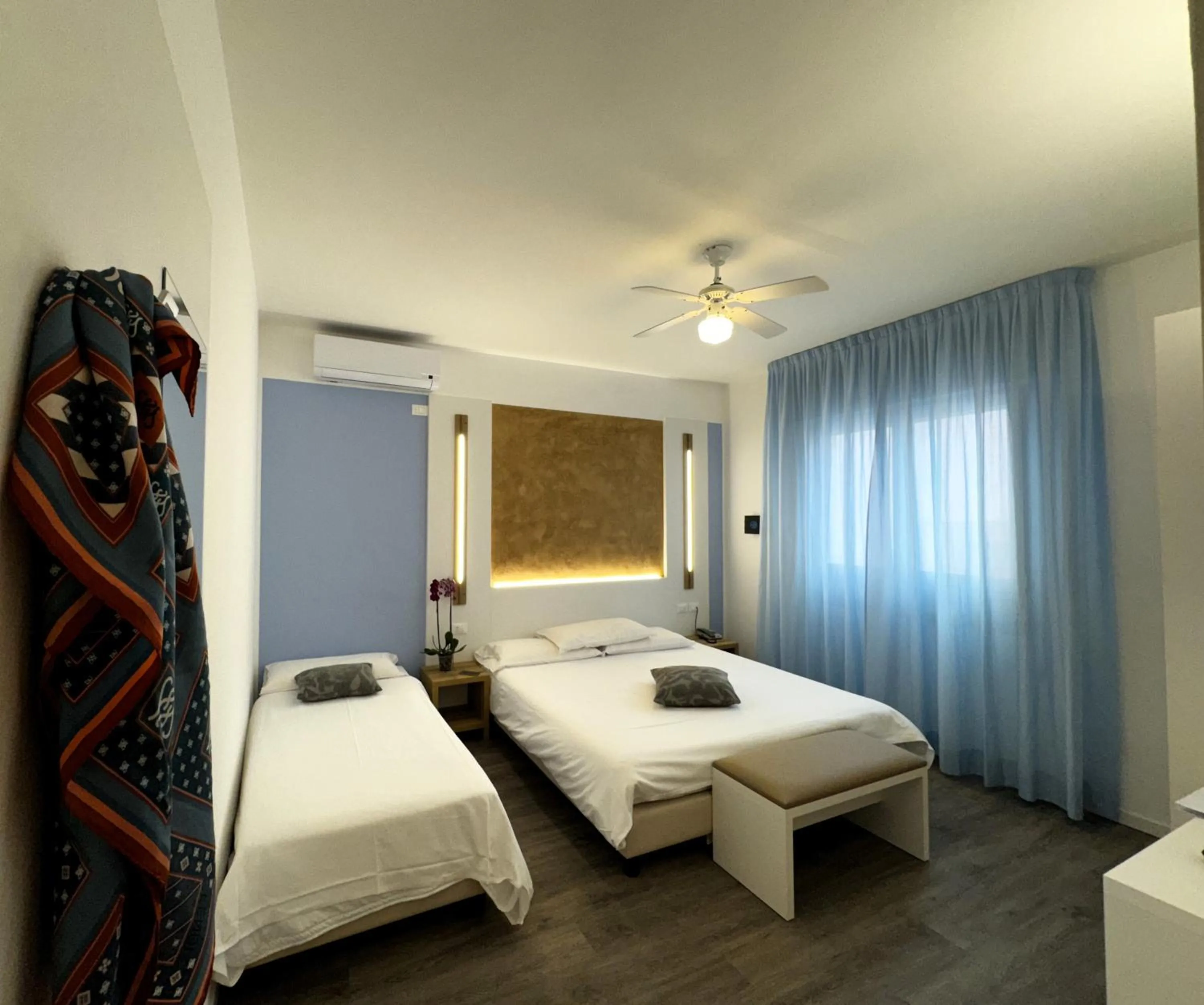 Bedroom, Bed in Hotel Etna