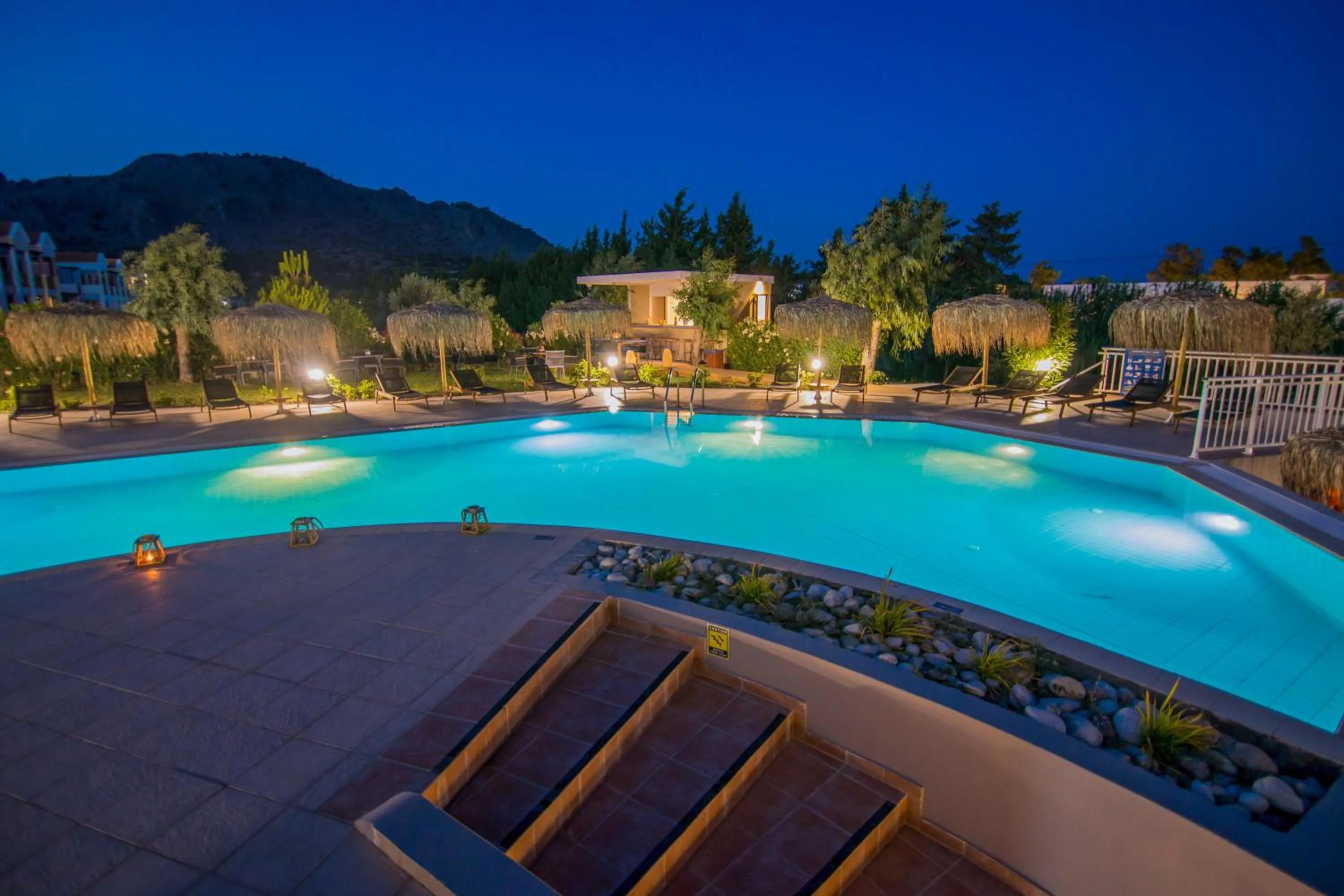 Swimming pool in Lindos Breeze Beach Hotel