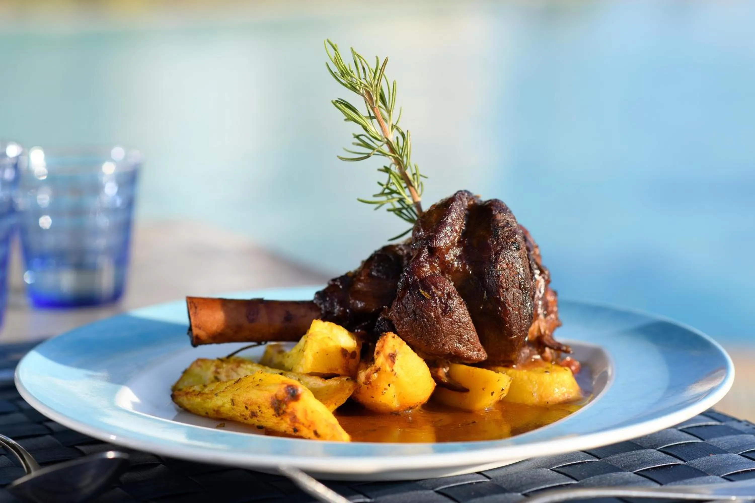 Restaurant/places to eat in Lindos Breeze Beach Hotel