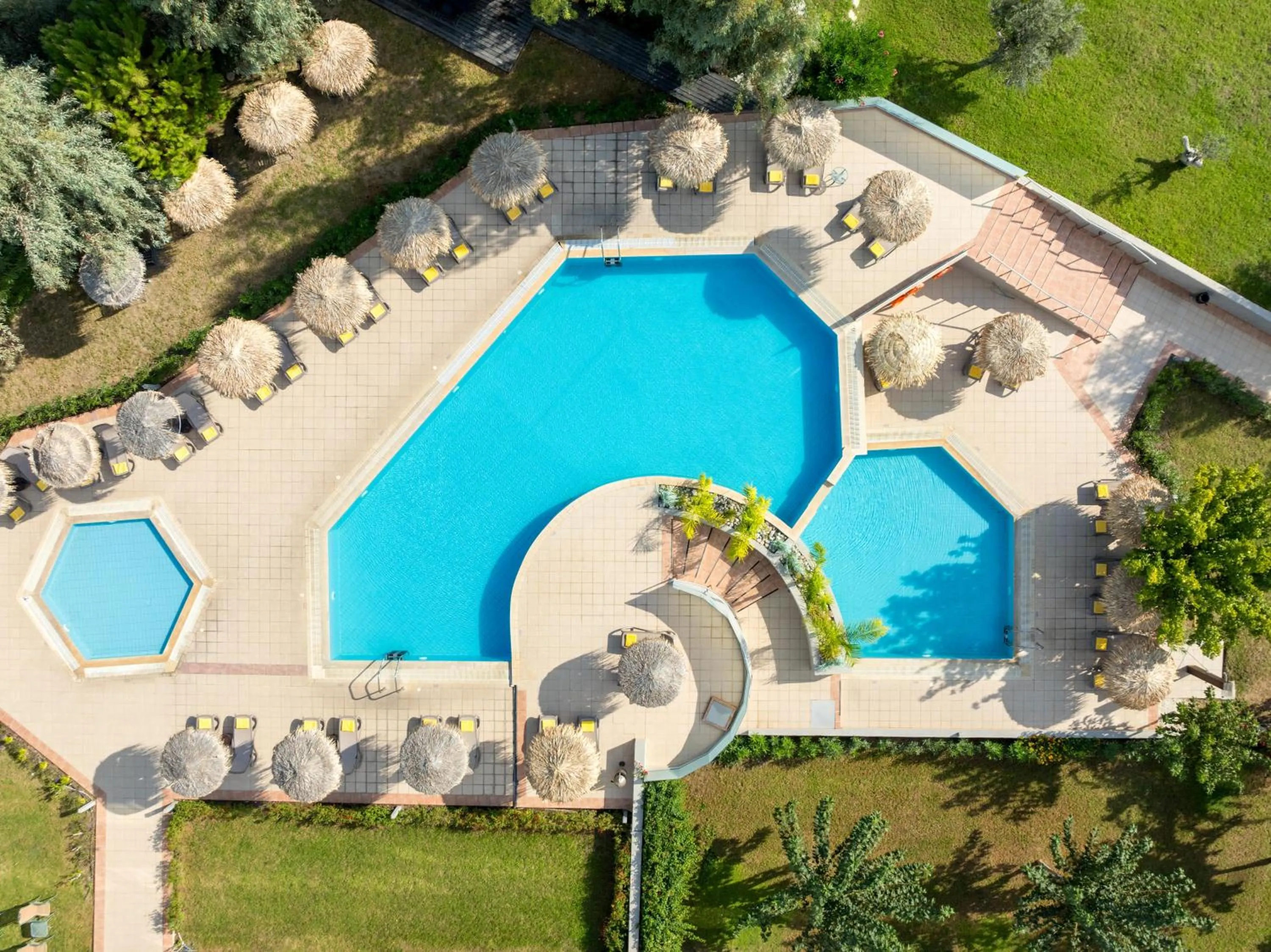Swimming pool in Lindos Breeze Beach Hotel