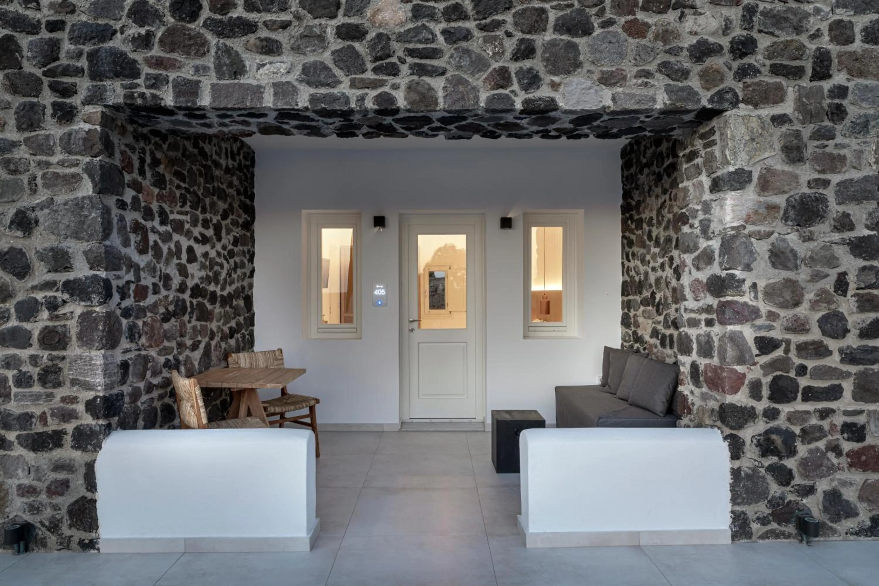 Patio in Secret View Hotel