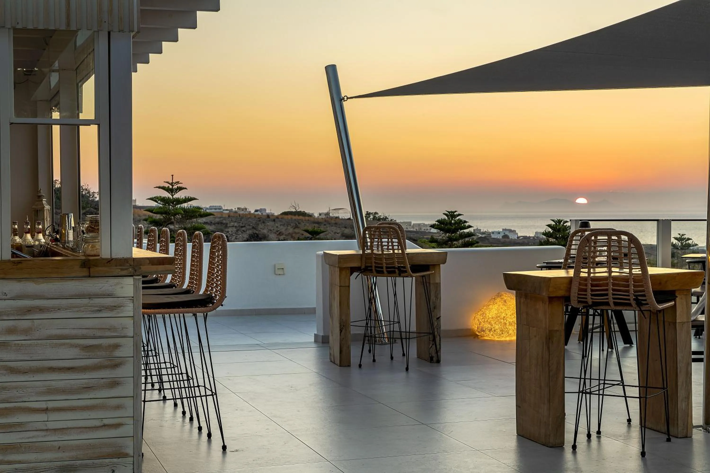 Patio in Secret View Hotel