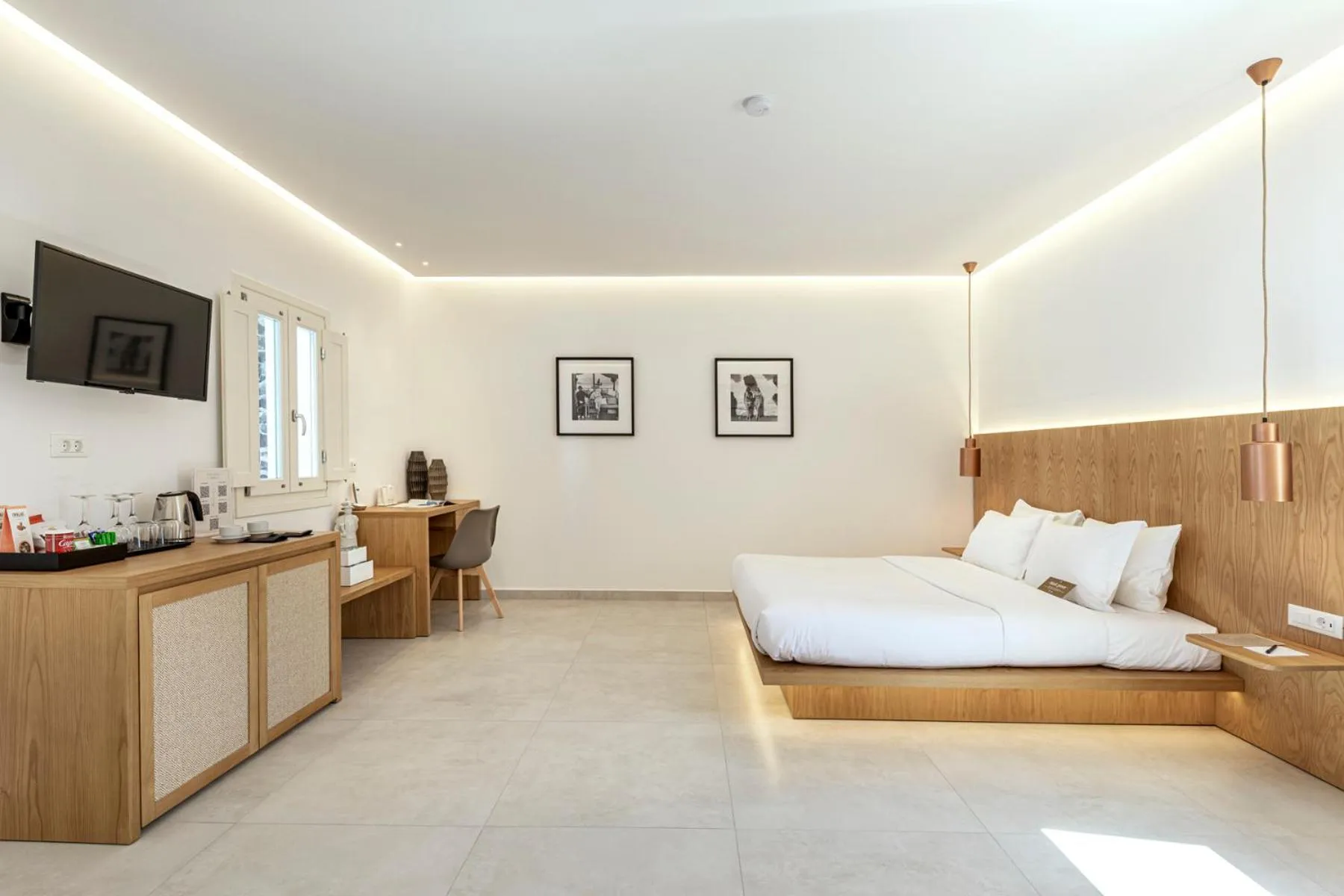 Bed in Secret View Hotel