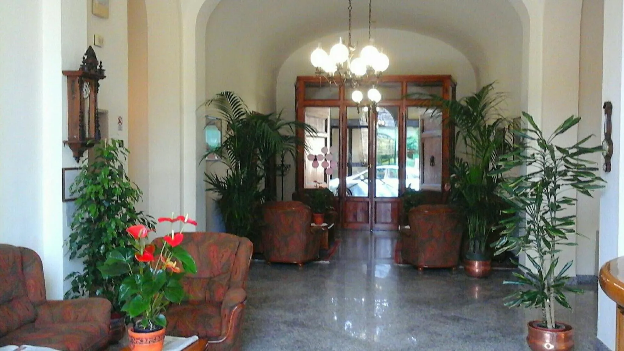 Lobby or reception in Albergo Roma