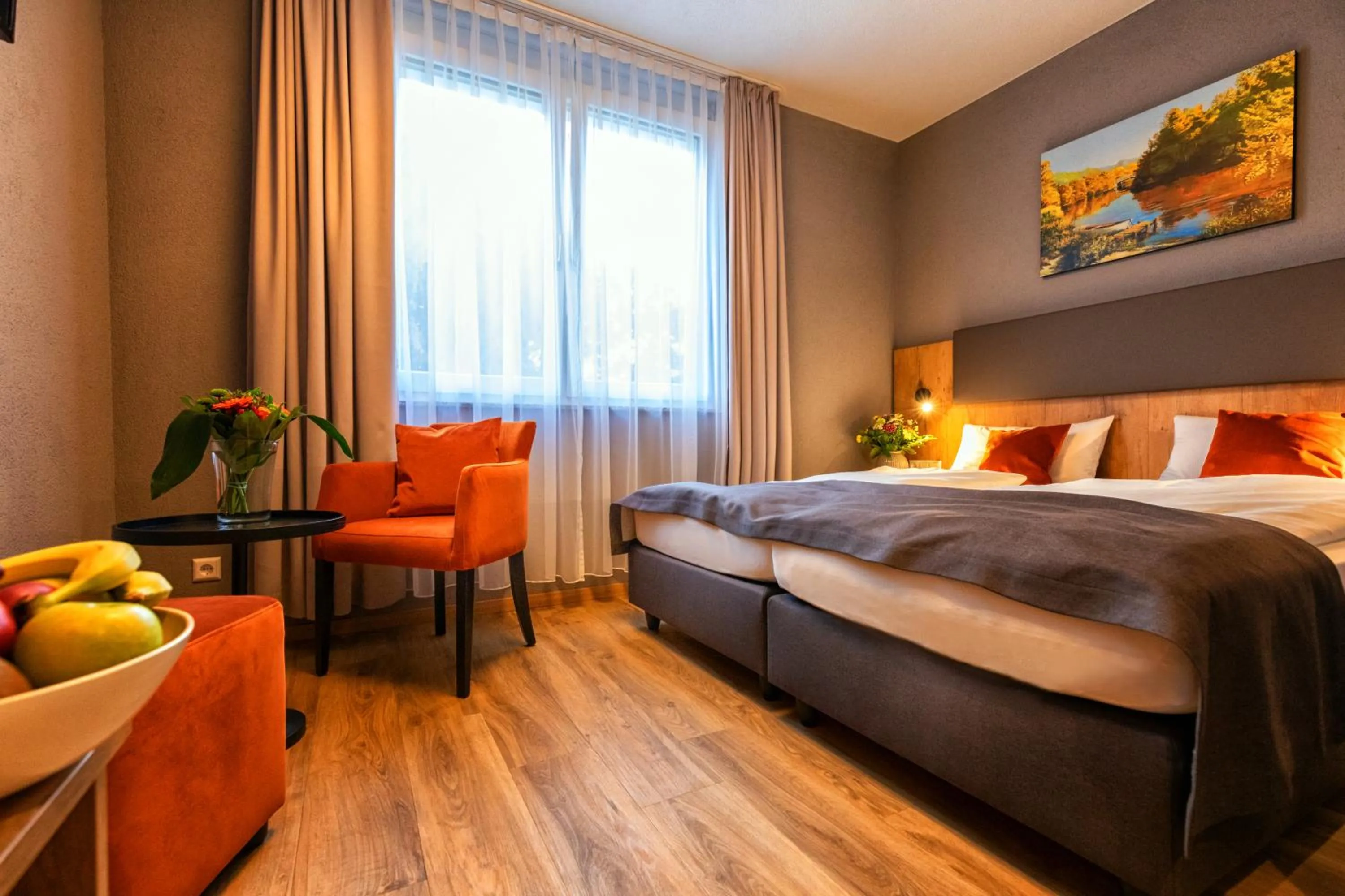 Photo of the whole room, Bed in Hotel La Mirabelle close to Europa Park