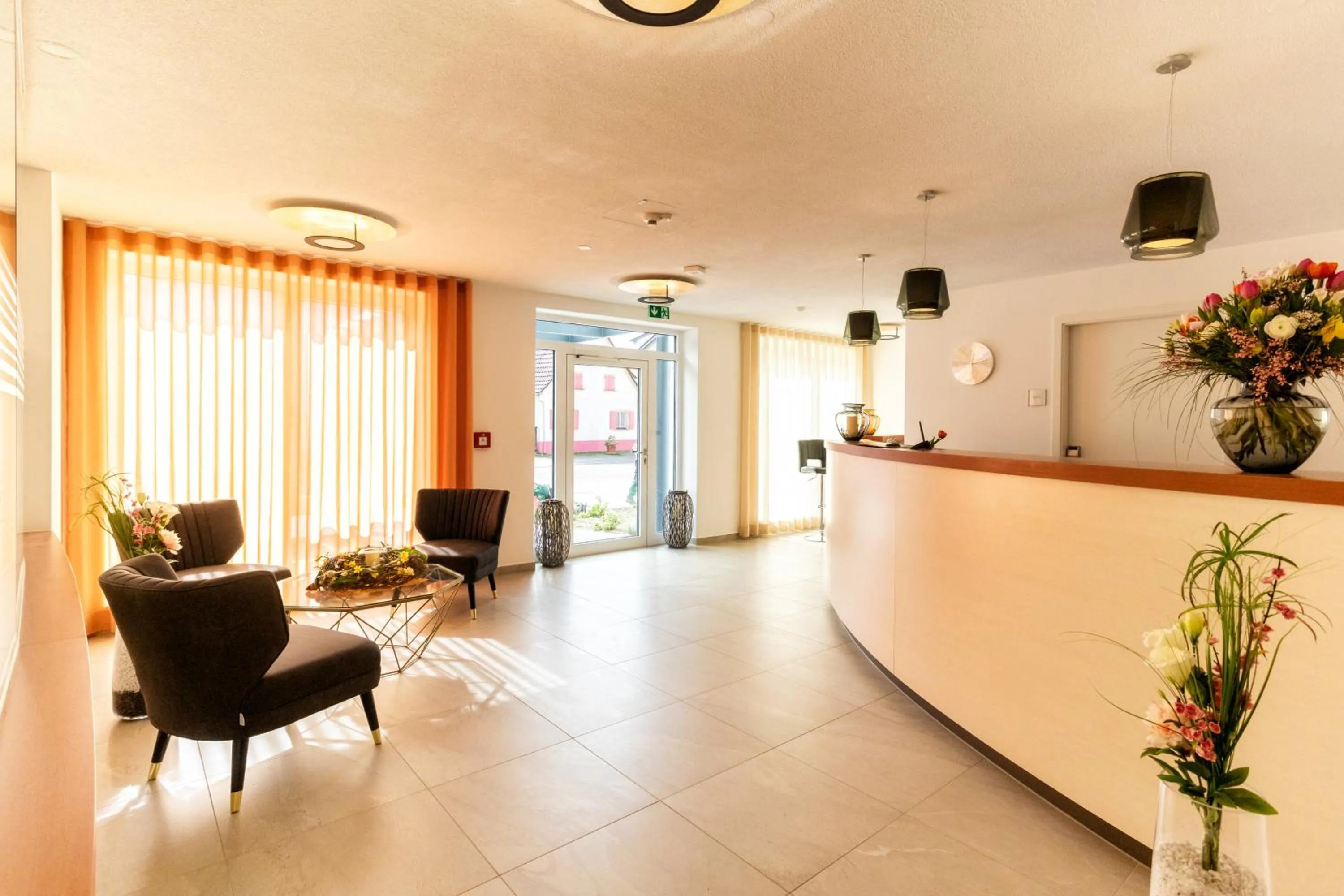 Lobby or reception in Hotel La Mirabelle close to Europa Park