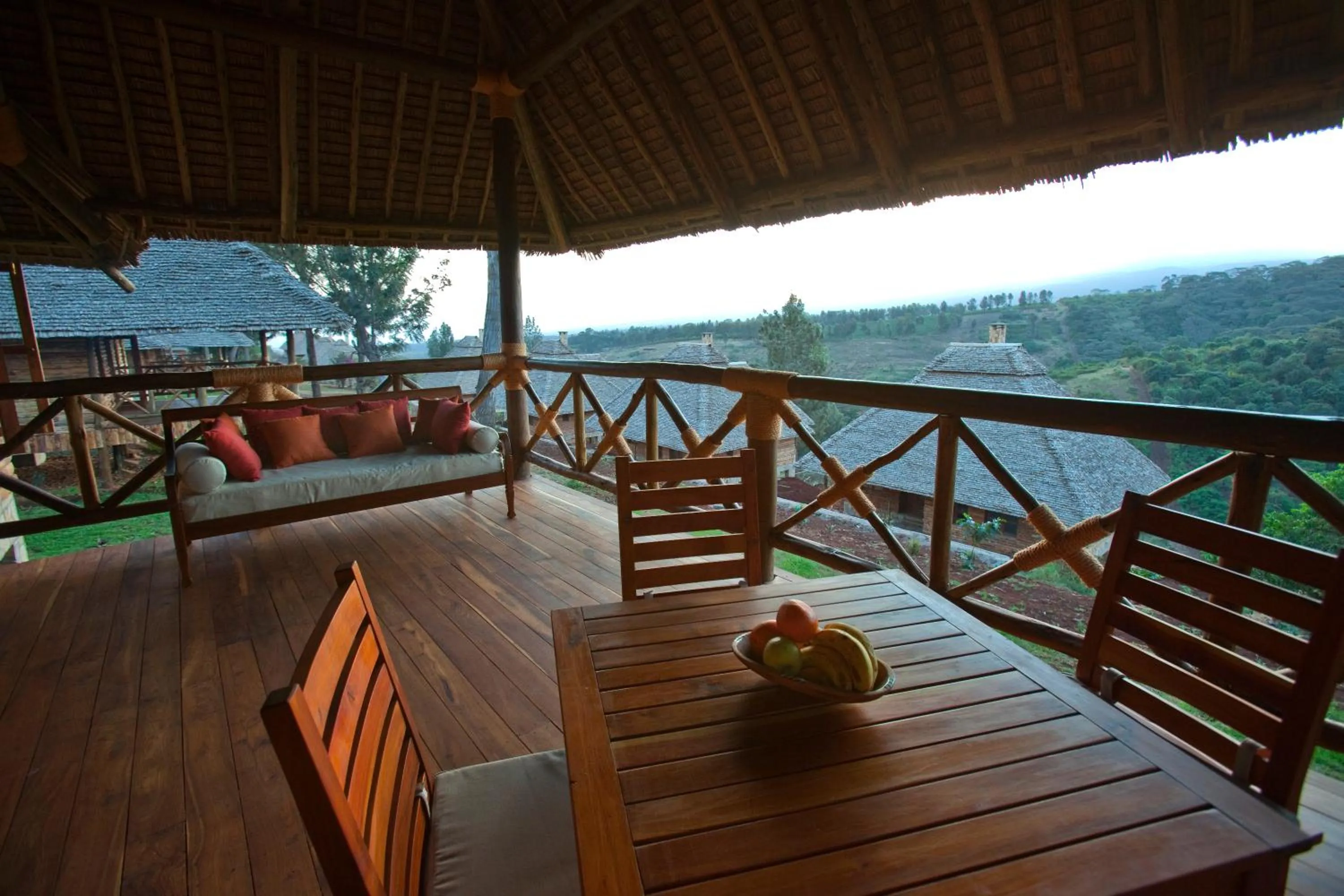 Balcony/Terrace in Neptune Ngorongoro Luxury Lodge - All Inclusive