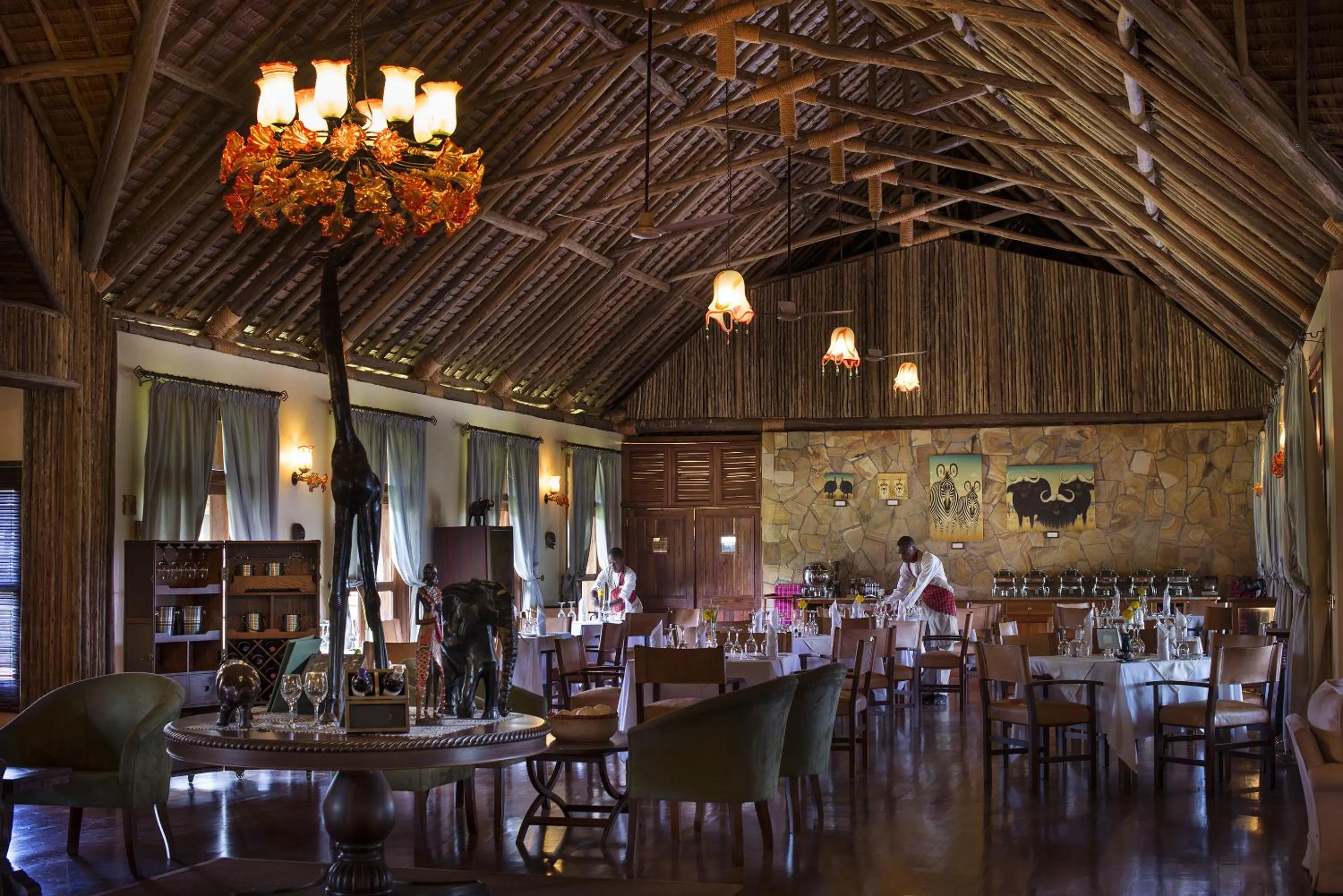 Restaurant/places to eat in Neptune Ngorongoro Luxury Lodge - All Inclusive
