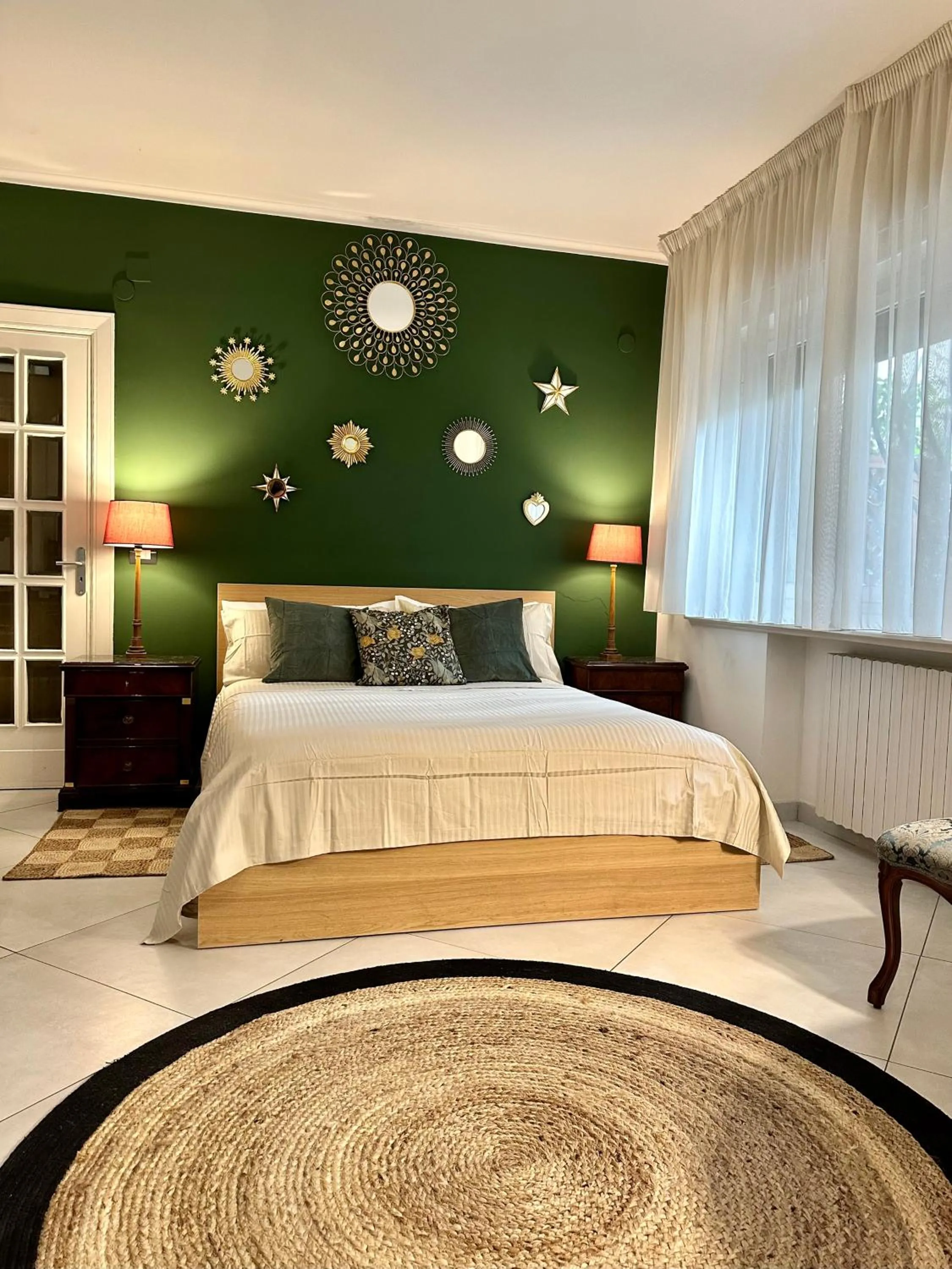 Bed in Santa Clara Suite