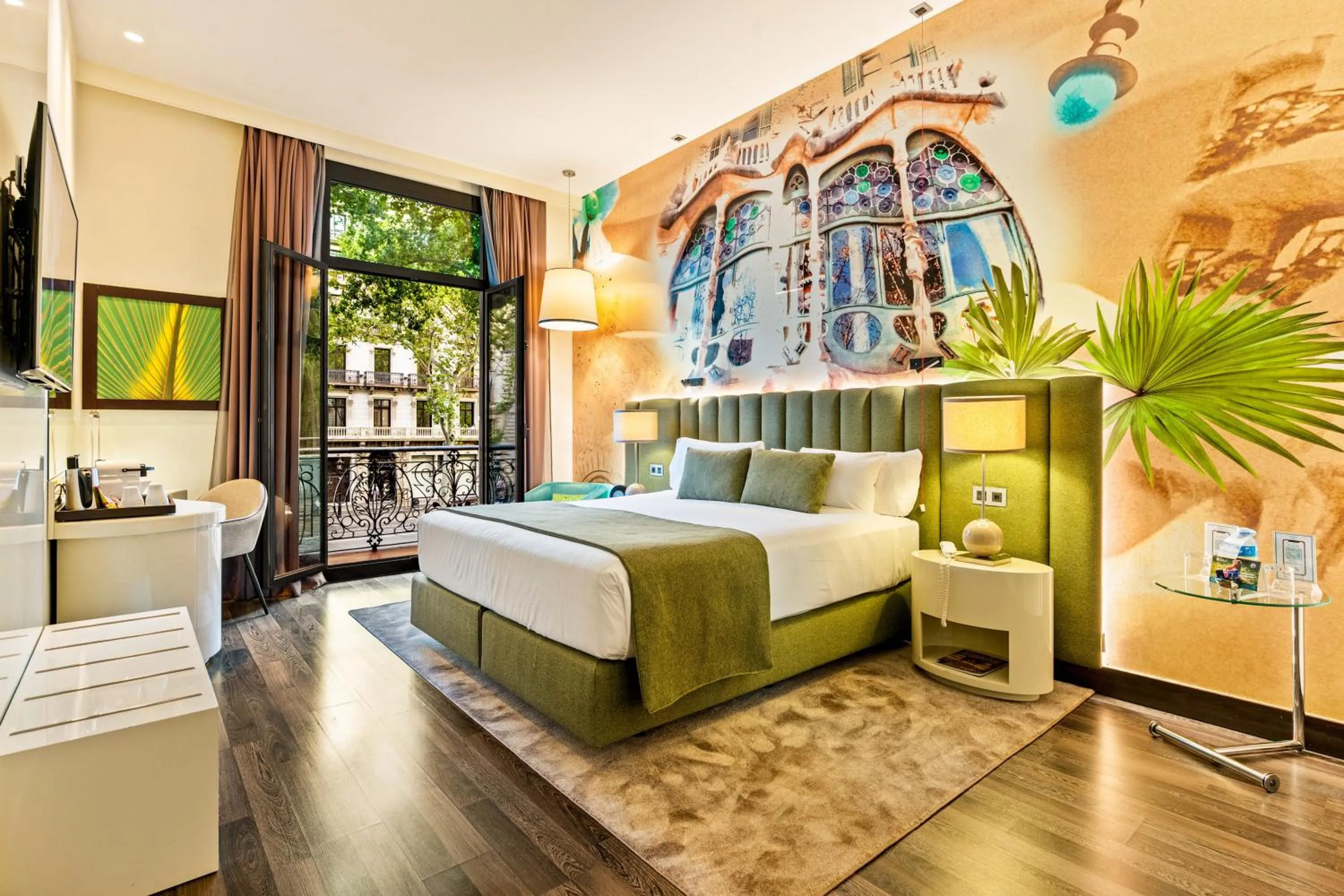 Bed in Hotel Indigo Barcelona - Plaza Catalunya 4Sup by IHG