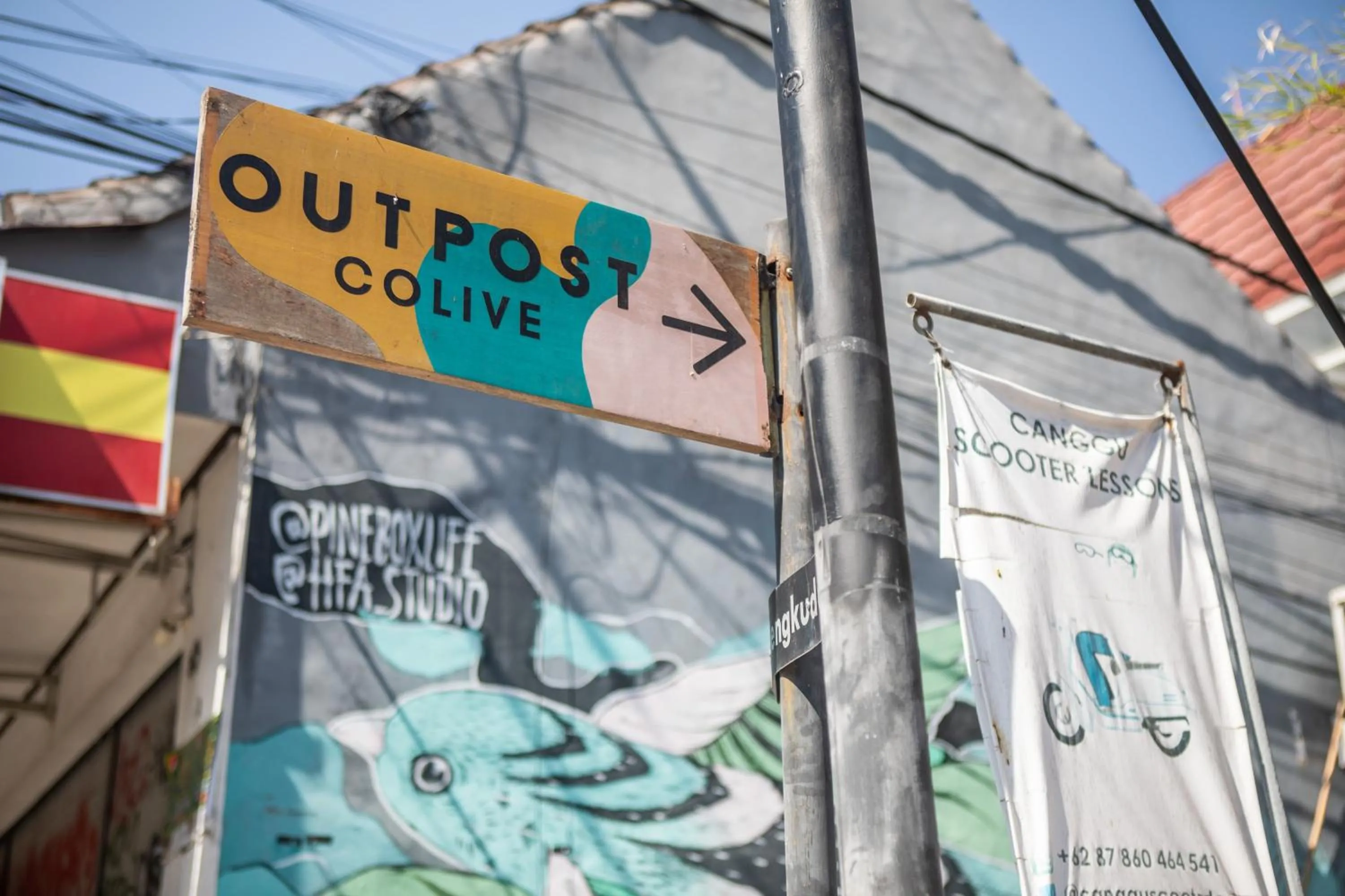 Property logo or sign in Outpost Canggu