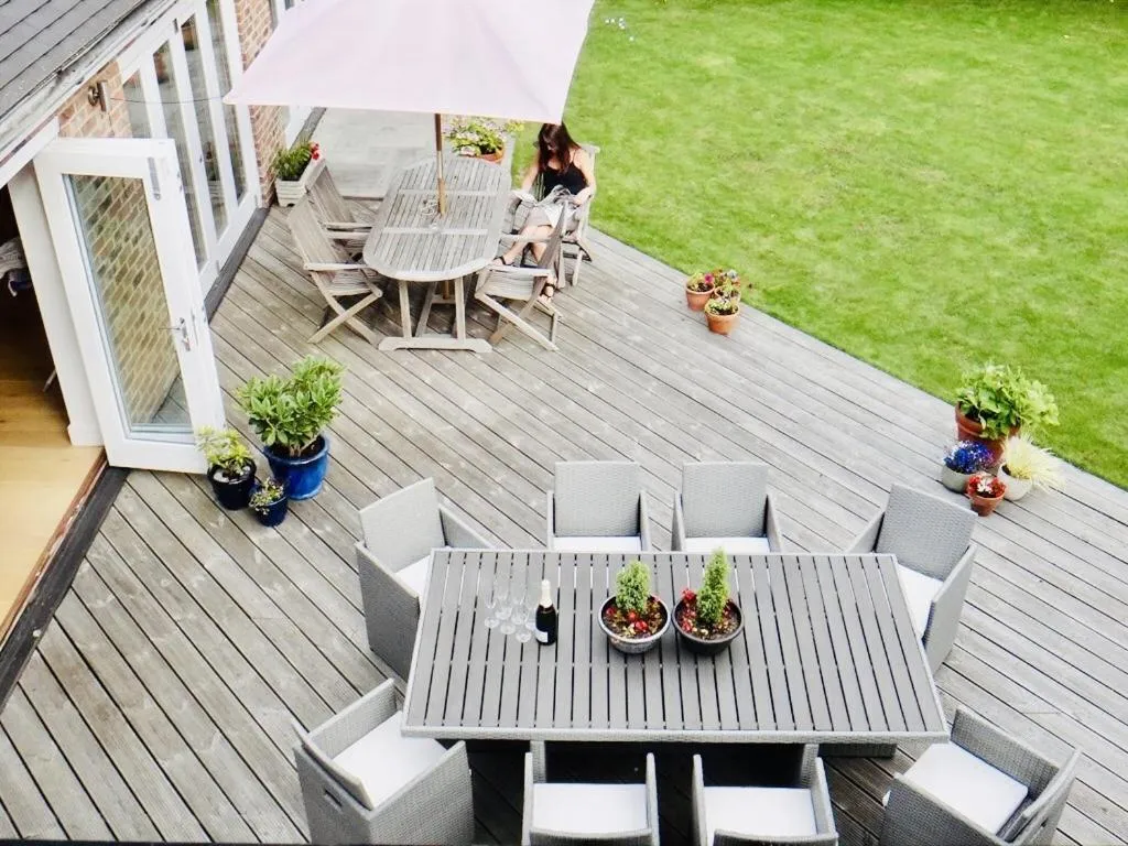 Patio in The Thorpe Guesthouse