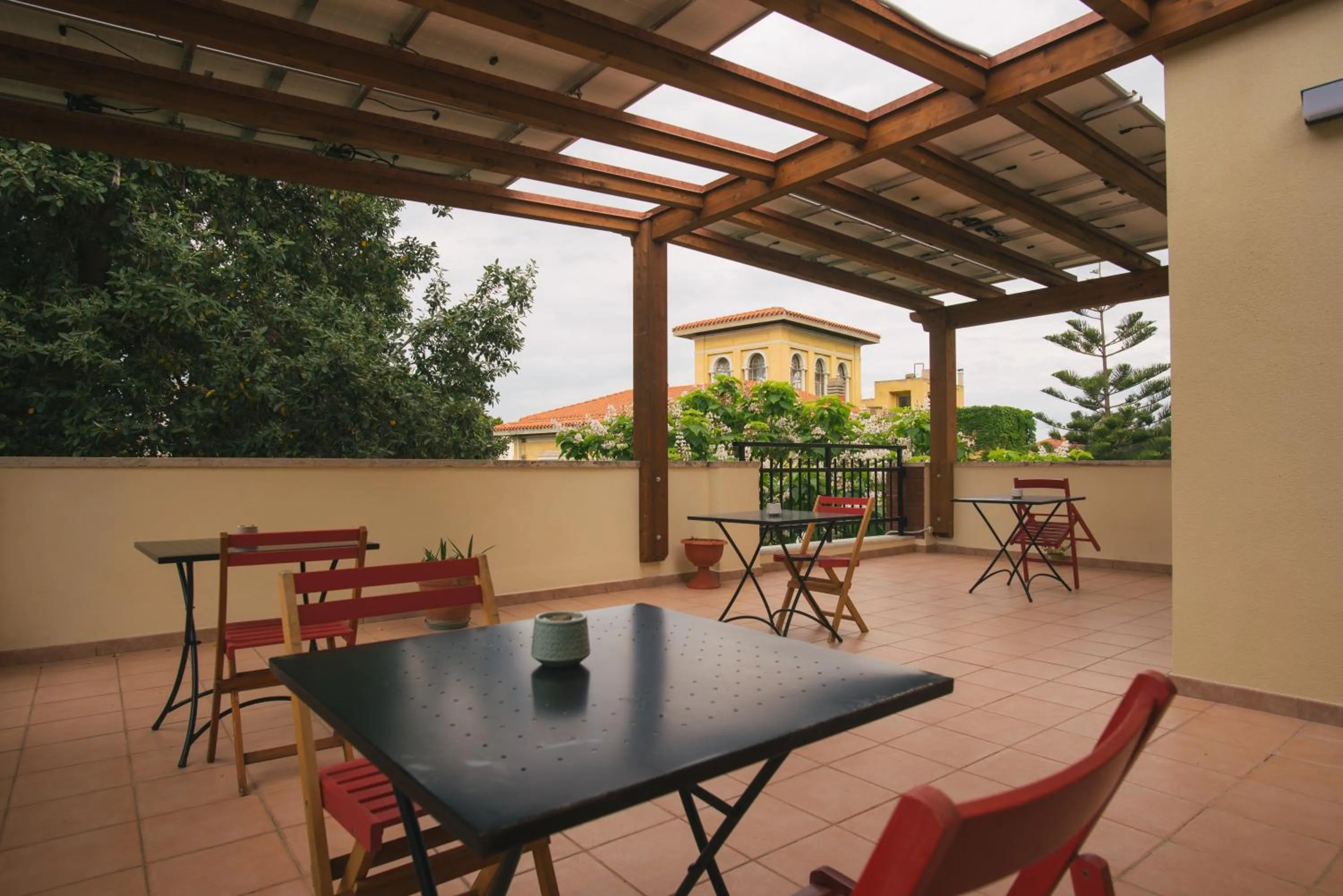 Patio in Locanda dei Buoni e Cattivi