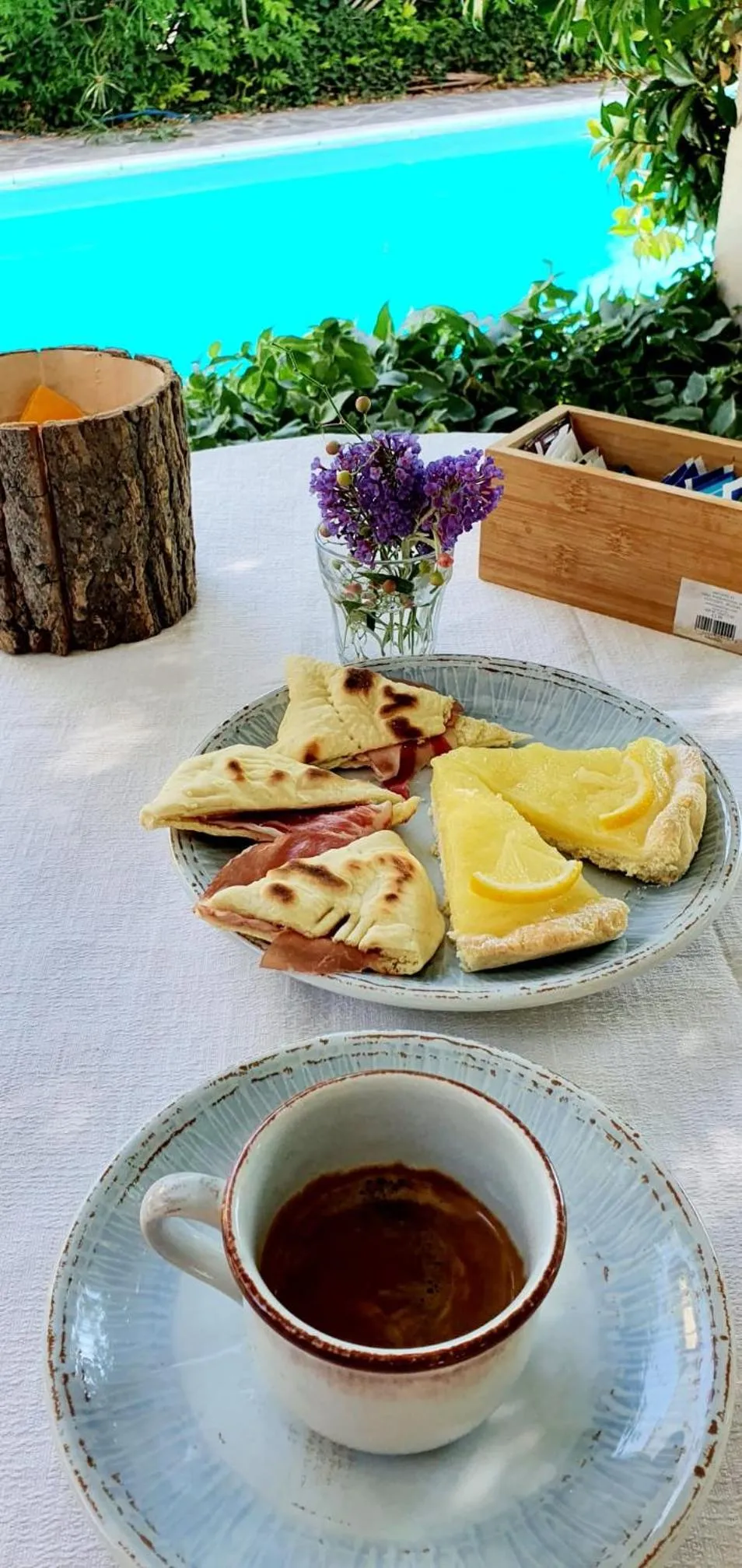 Food and drinks in B&B Il Sognatore