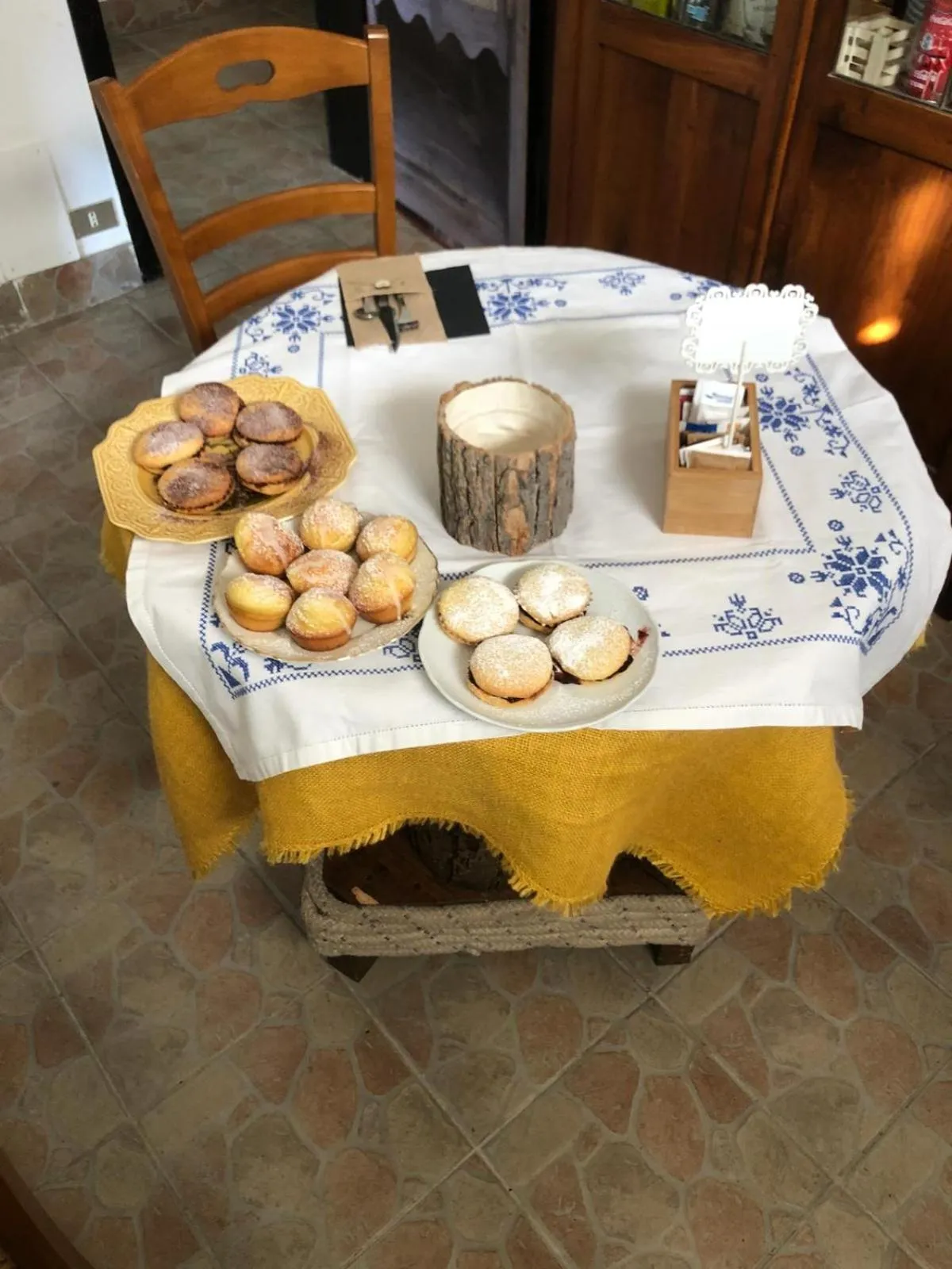 Food and drinks in B&B Il Sognatore