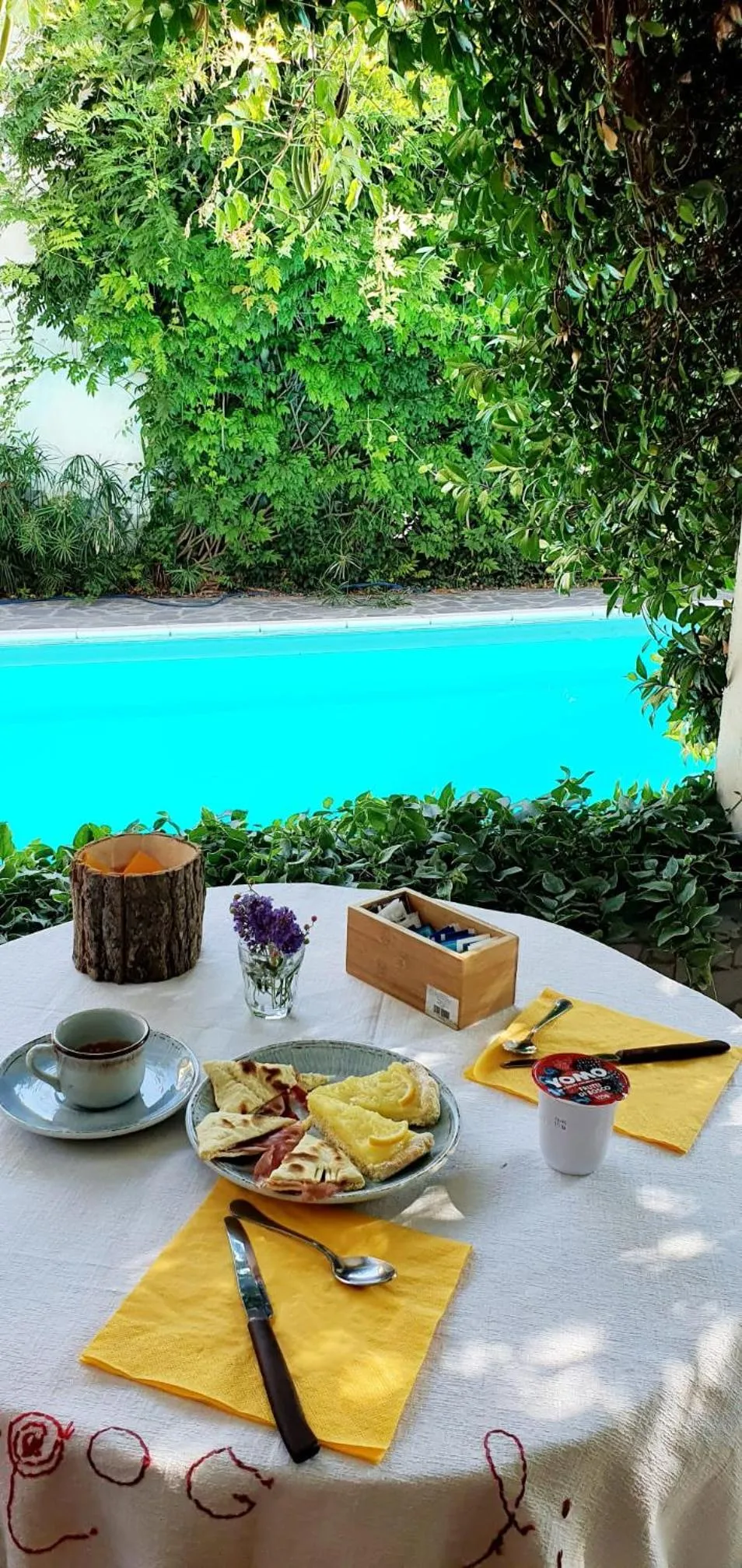 Food and drinks in B&B Il Sognatore