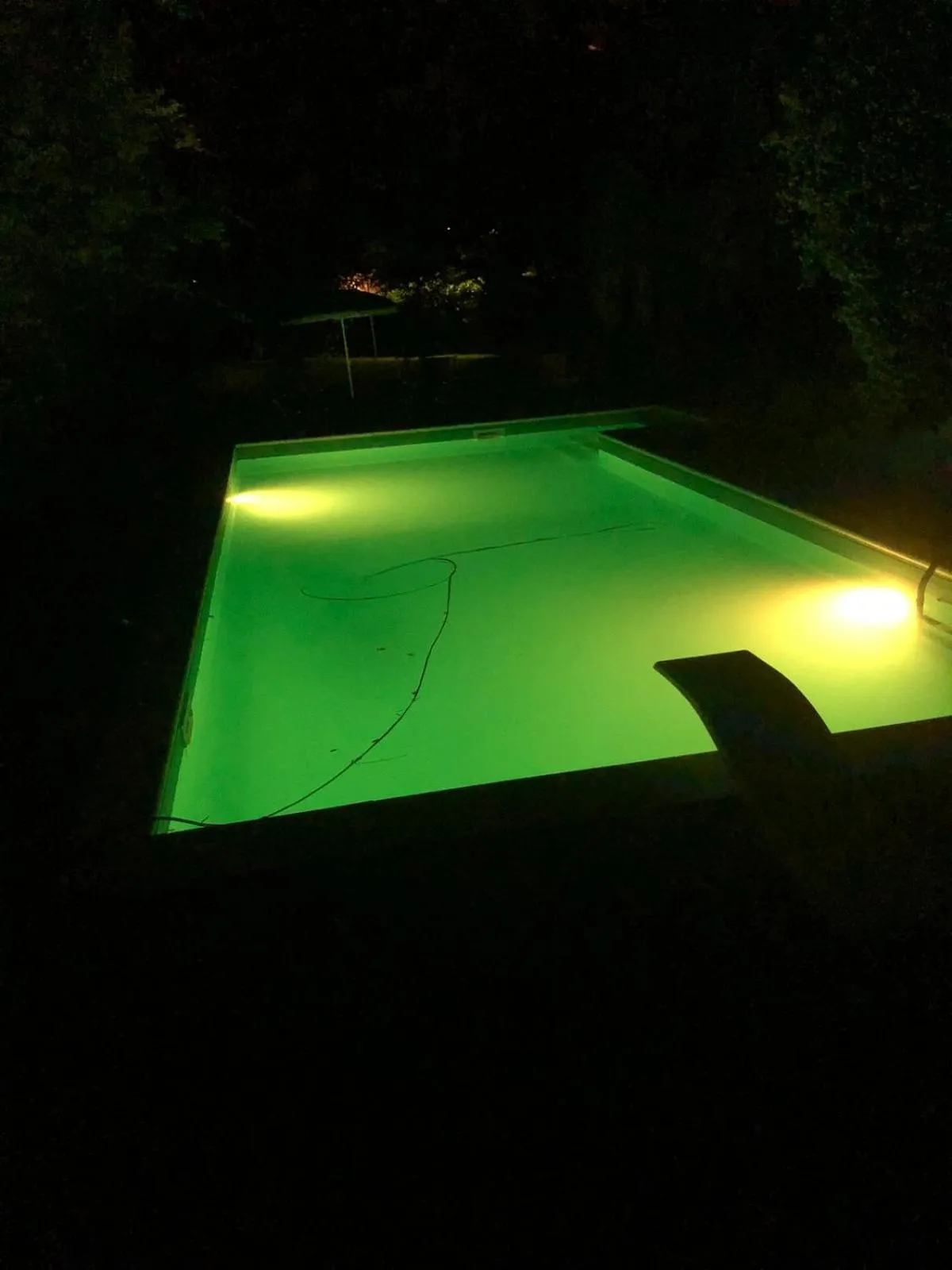 Pool view in B&B Il Sognatore