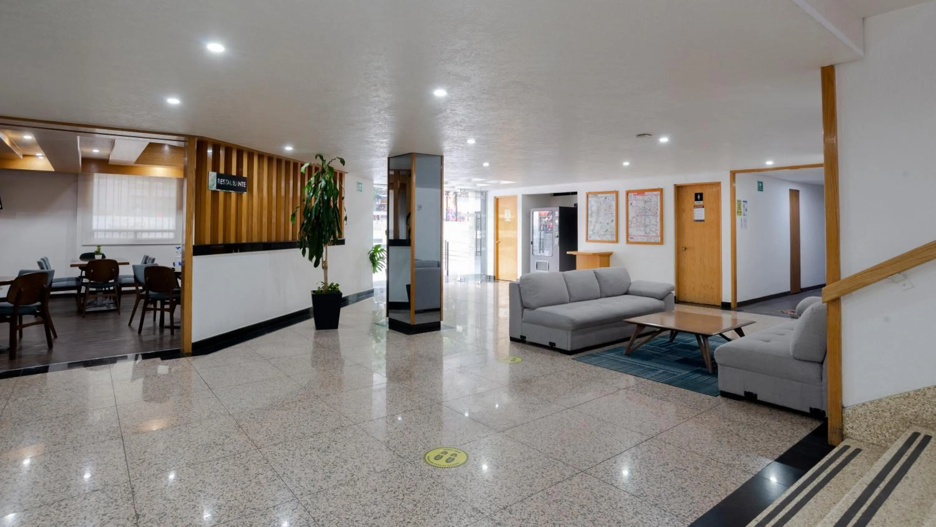 View (from property/room), Bed in Hotel San Lucas