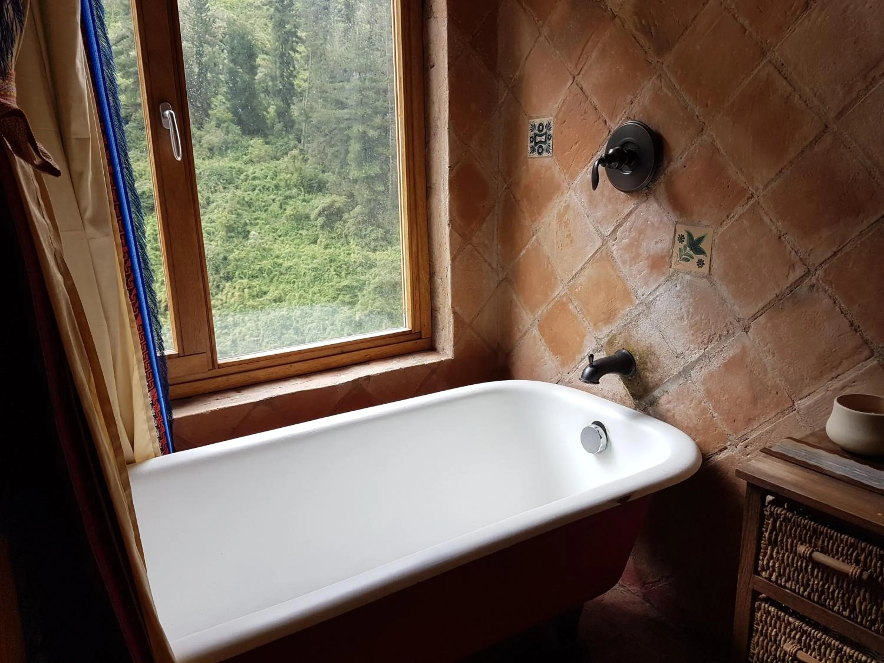 Bathroom in Hacienda Rumiloma