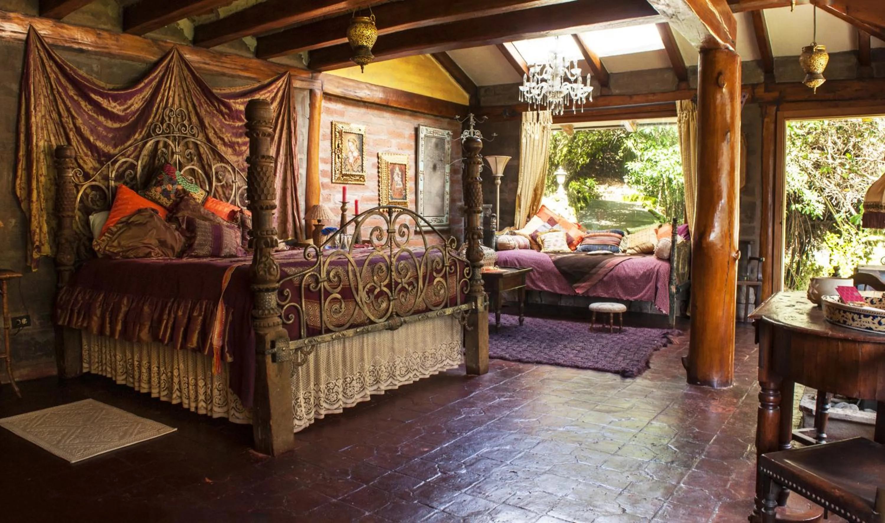 Bedroom in Hacienda Rumiloma