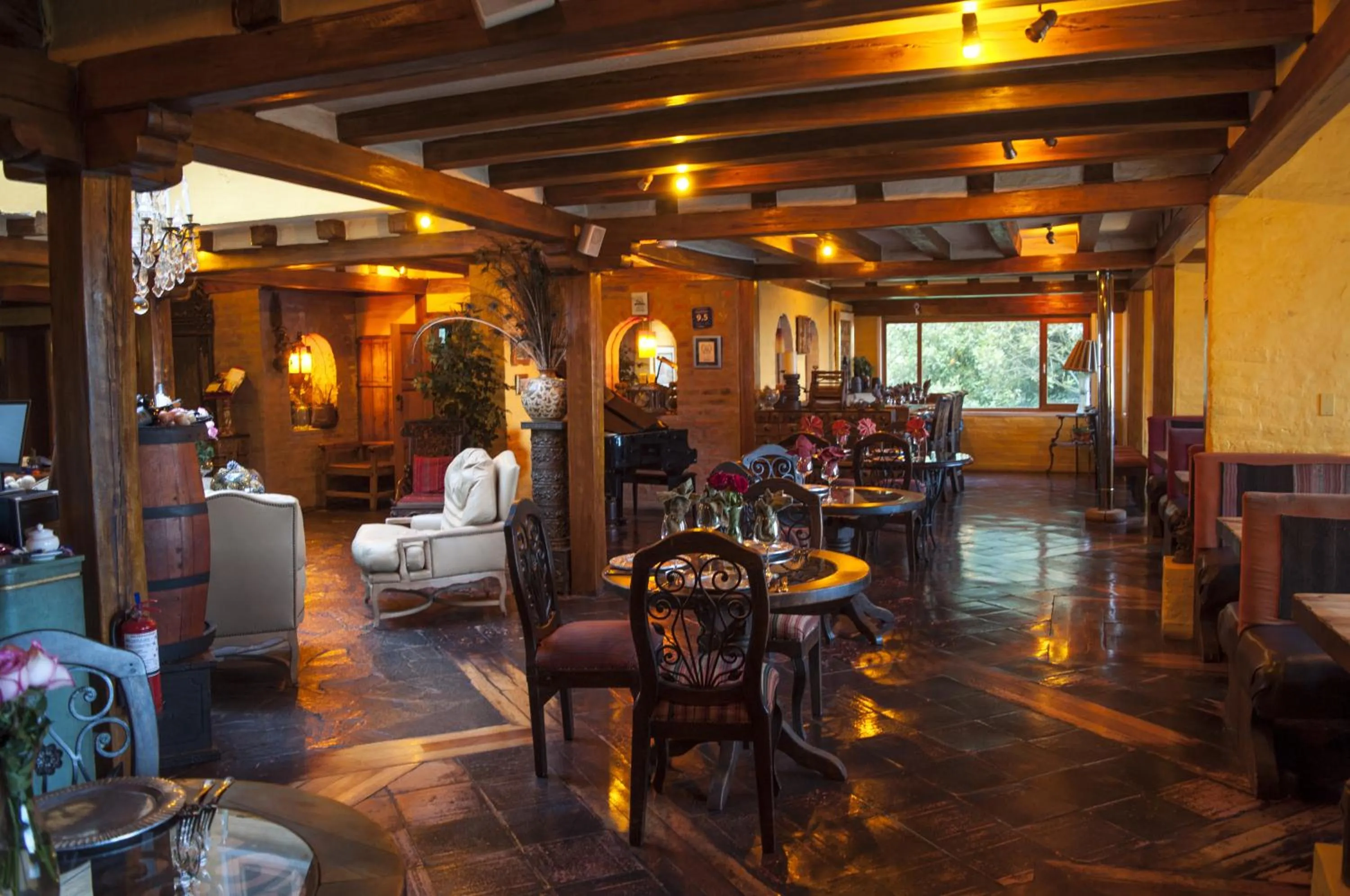 Lounge or bar in Hacienda Rumiloma