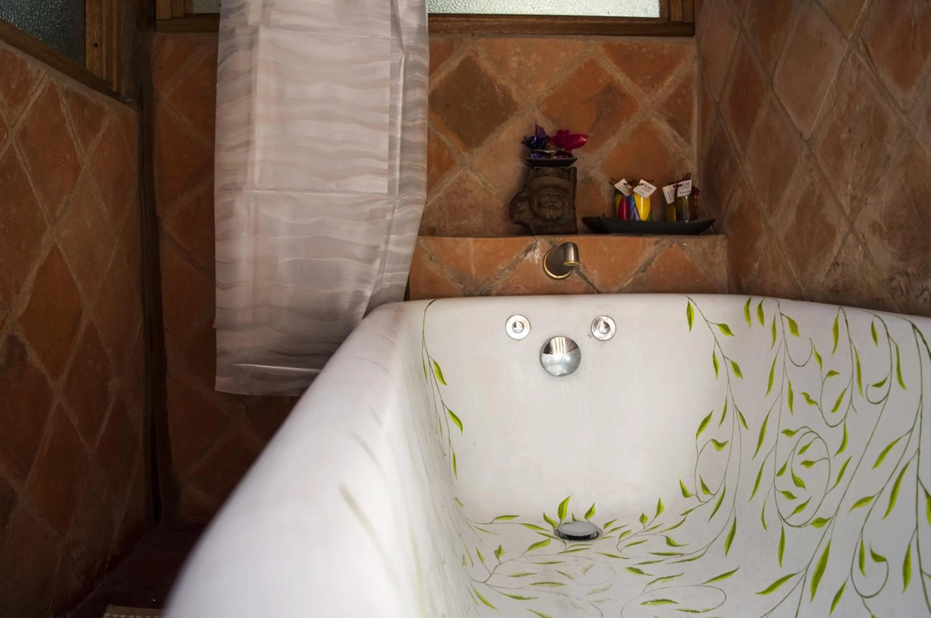Bathroom in Hacienda Rumiloma