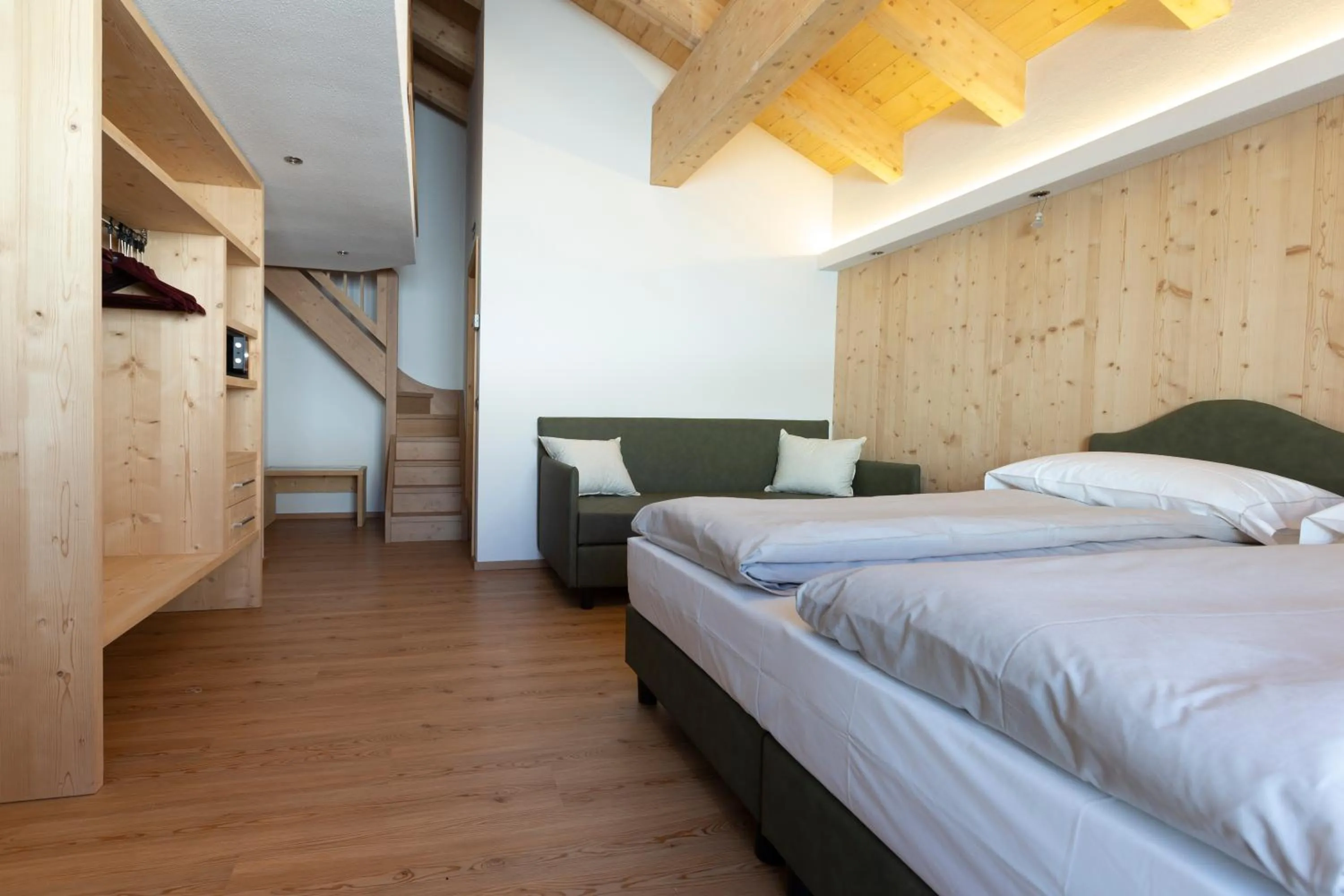 Bed in Hotel "La Suisse"