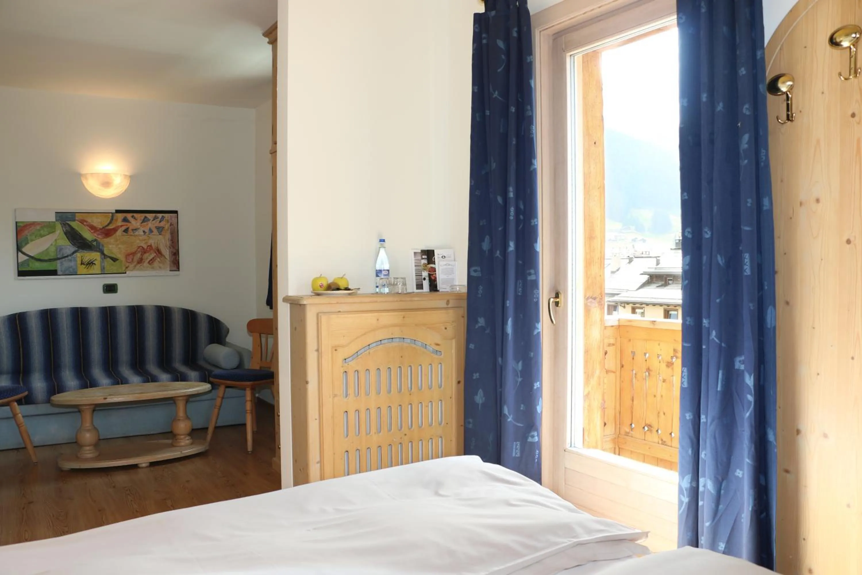 Bed in Hotel "La Suisse"