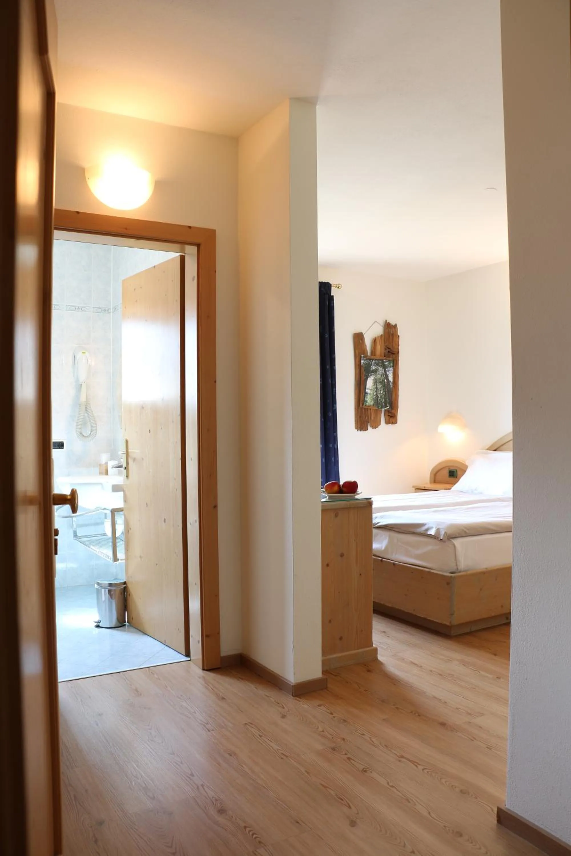 Bed in Hotel "La Suisse"