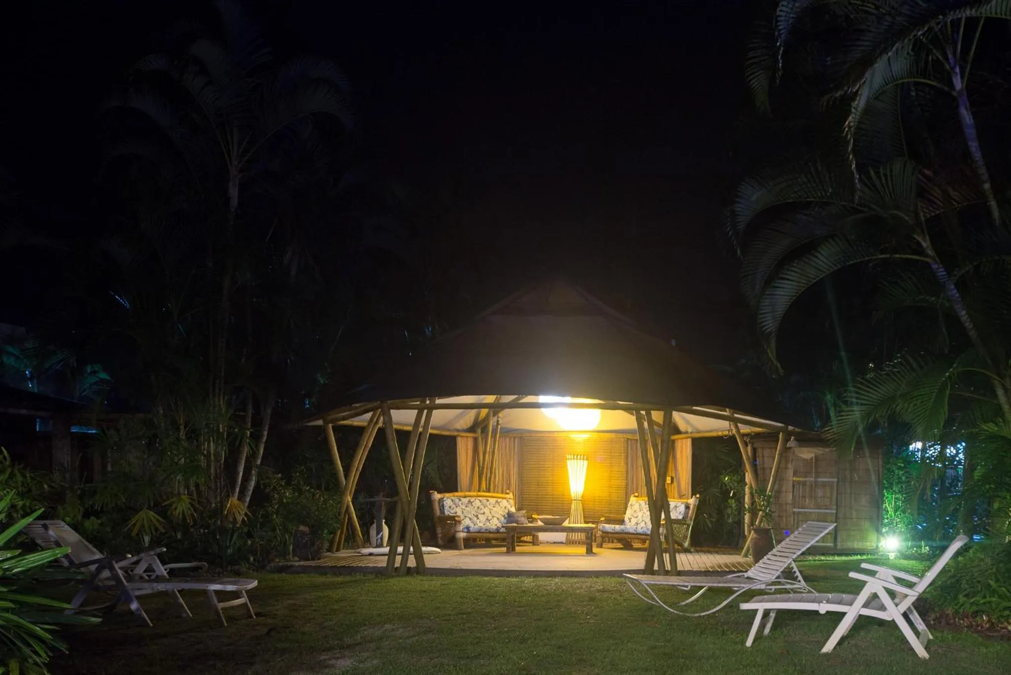 Patio in Pousada Treze Luas