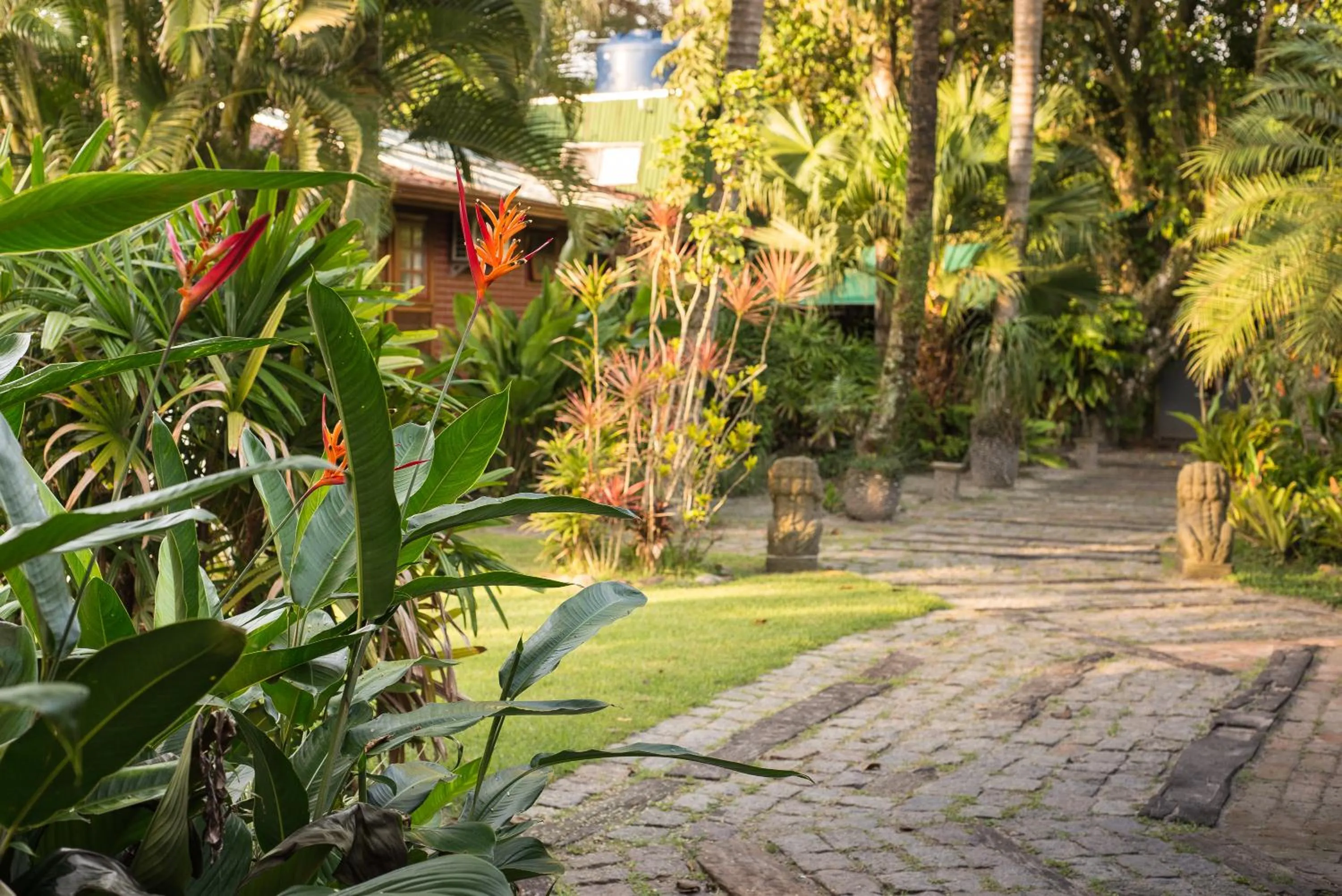 Garden in Pousada Treze Luas