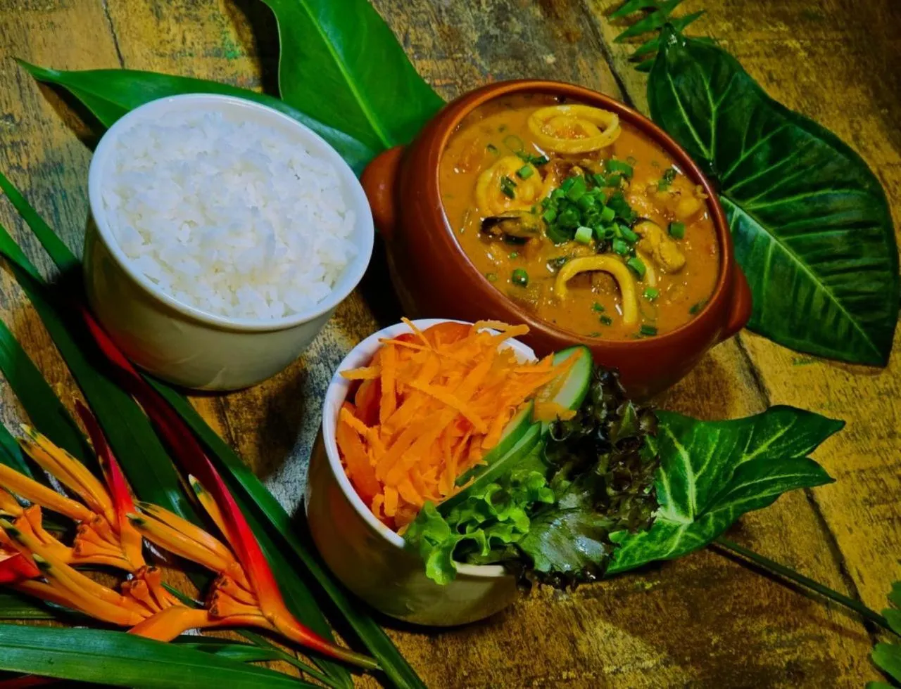 Restaurant/places to eat in Pousada Treze Luas