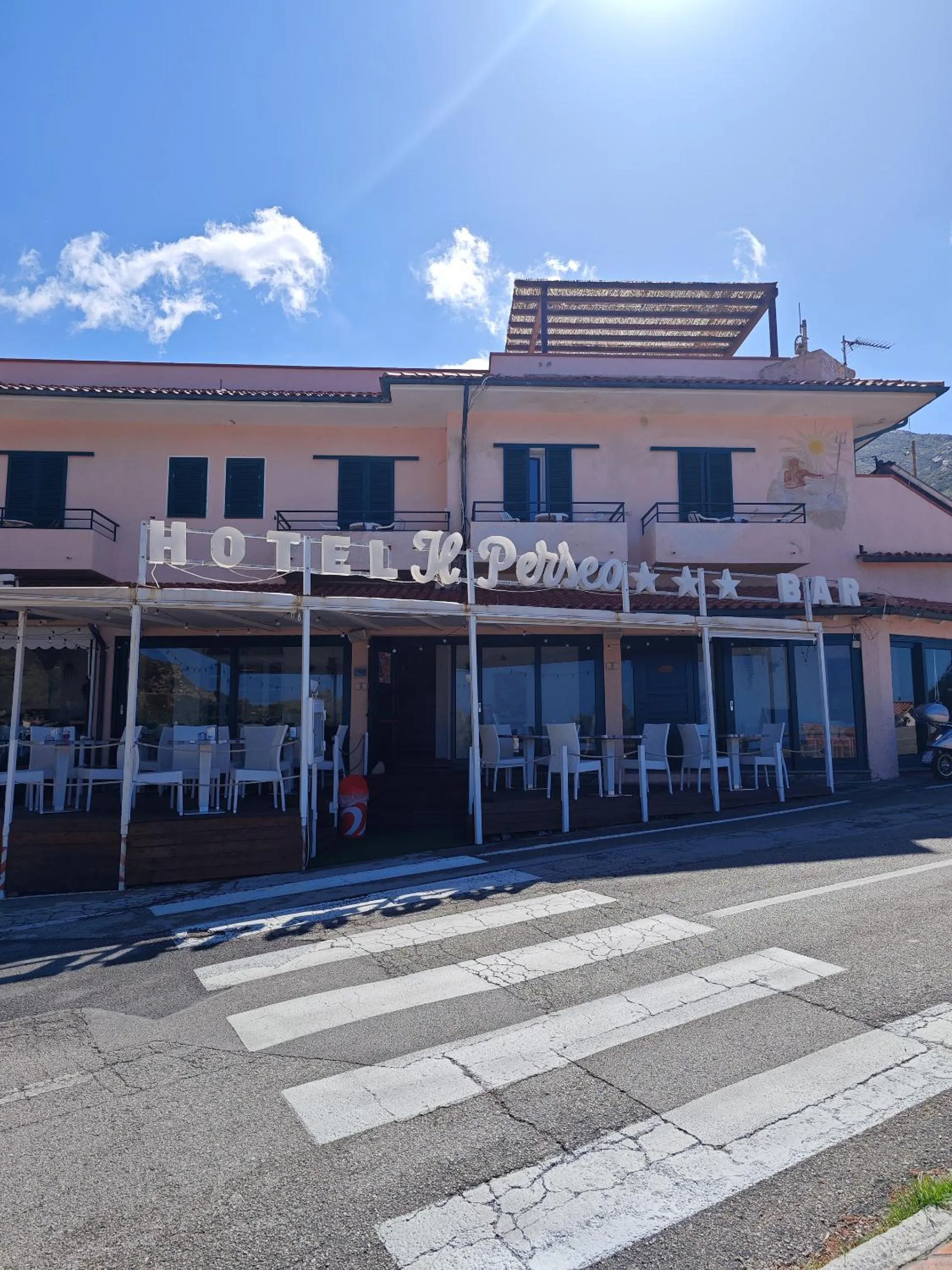 Property building in Hotel Il Perseo